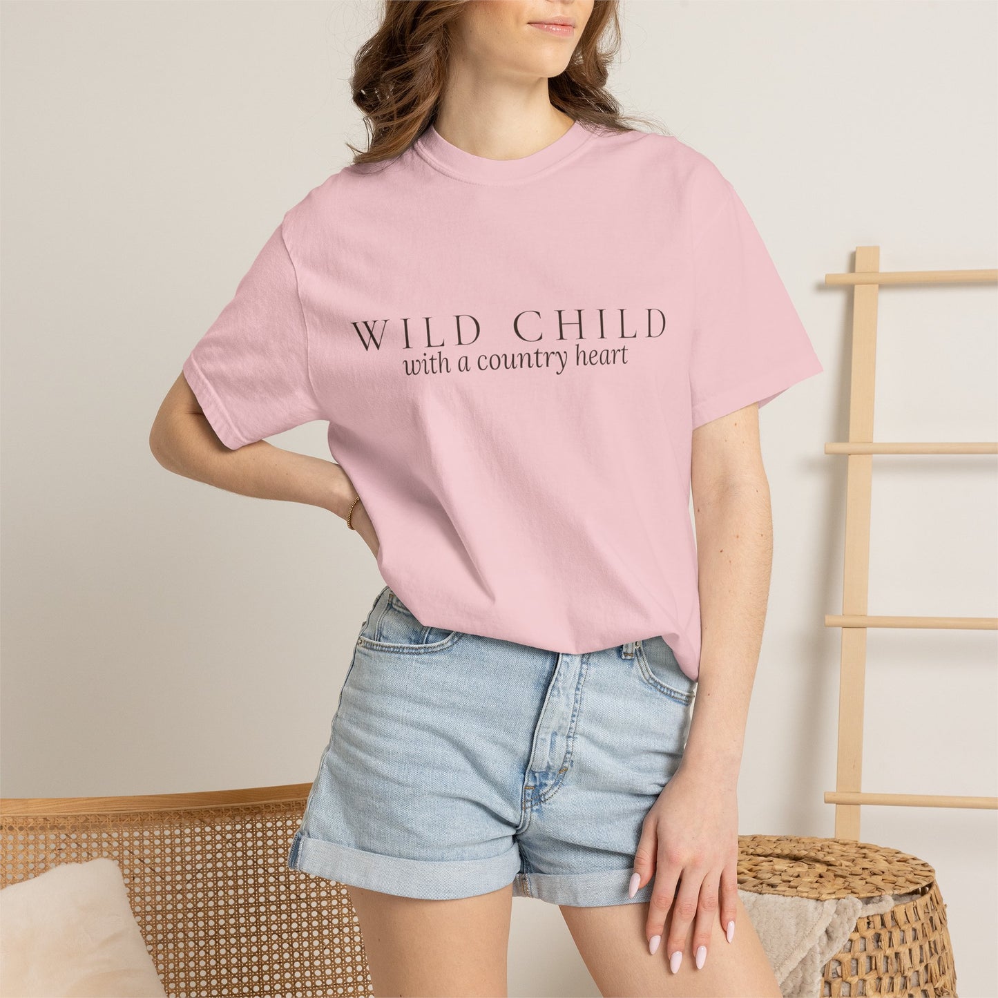 Wild Child with a Country Heart - Wit & Wisdom T-Shirt
