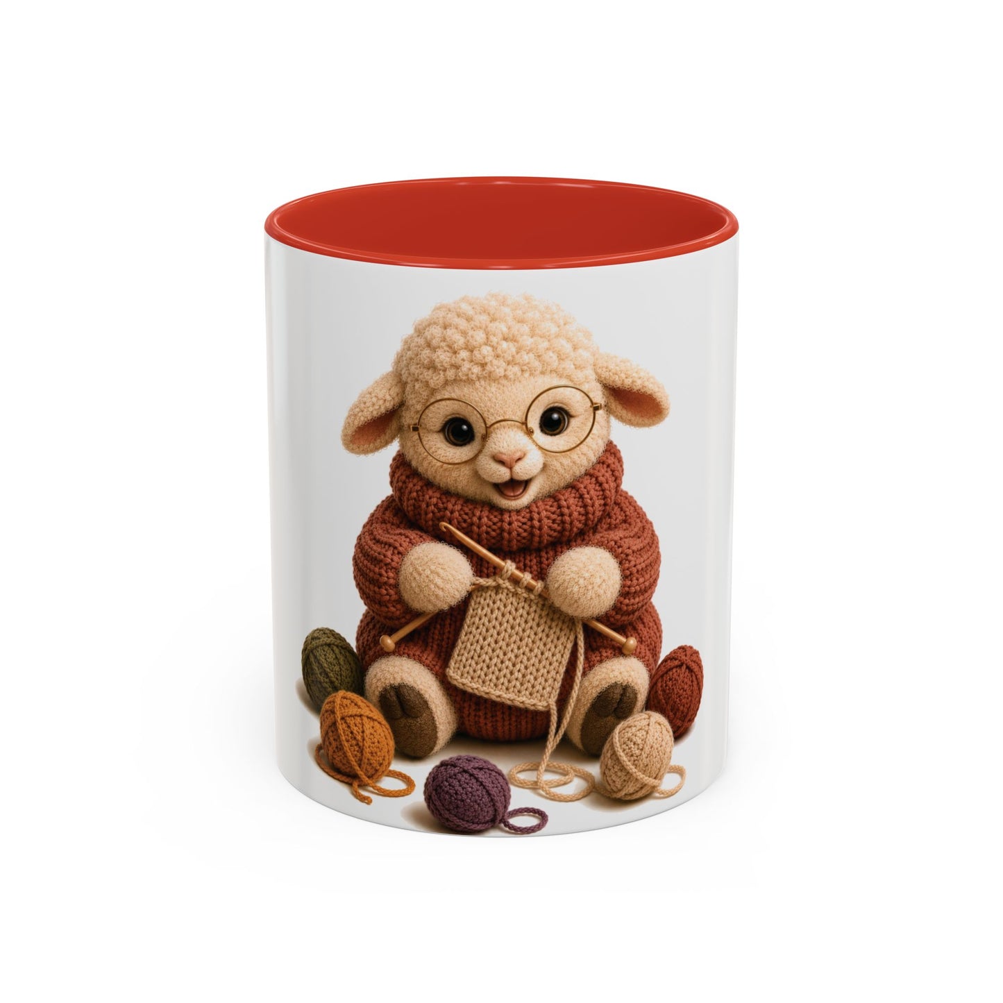 Sheep Knitting Mug — Barnyard Stitch Club Mug (11/15oz)