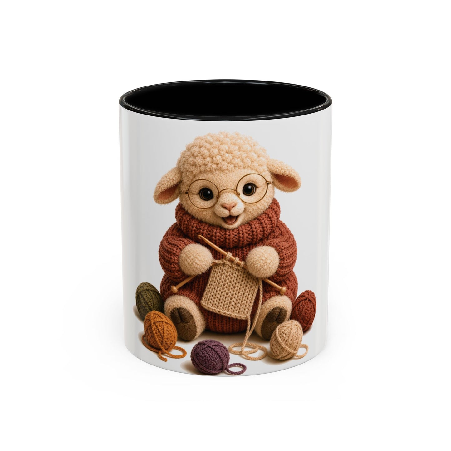 Sheep Knitting Mug — Barnyard Stitch Club Mug (11/15oz)