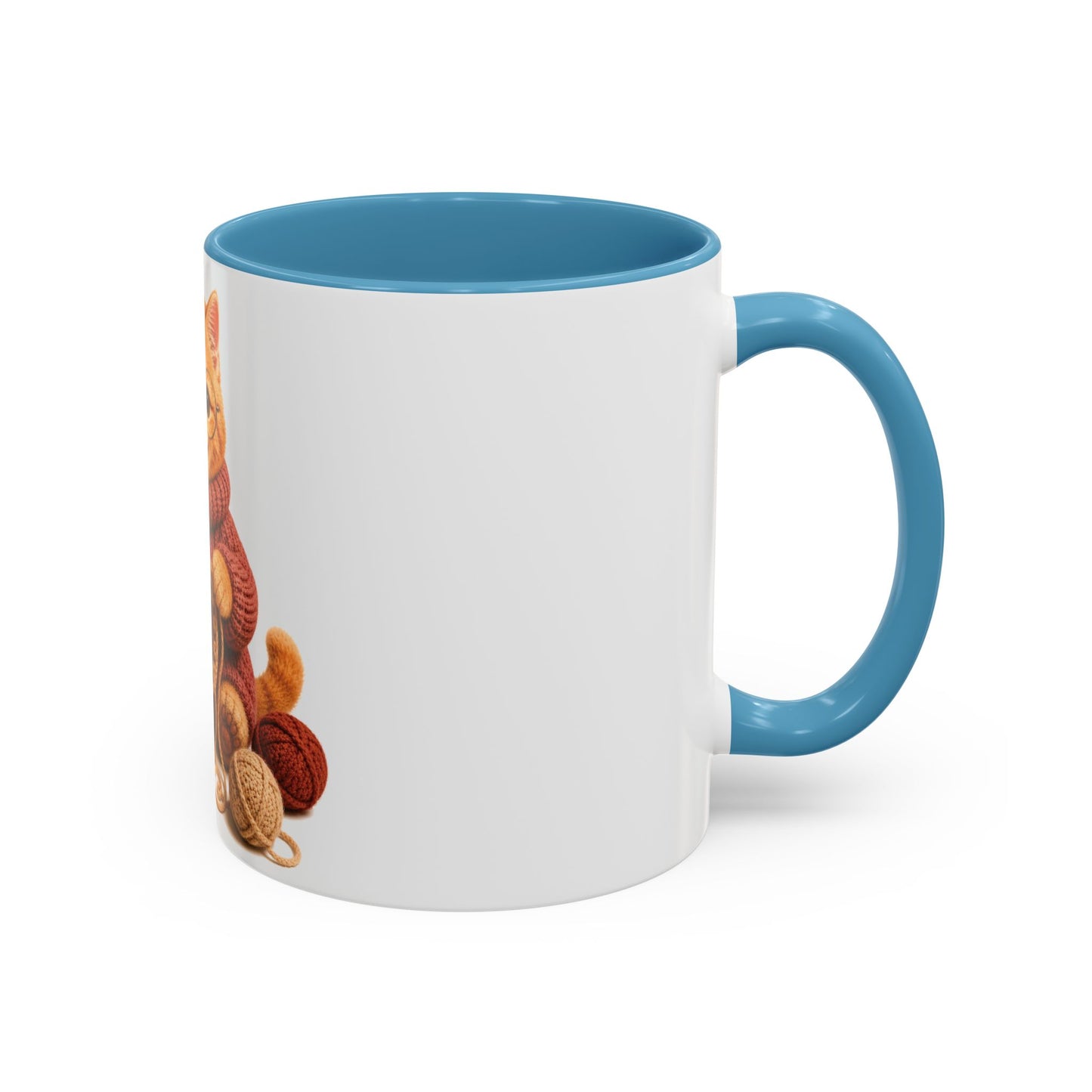 Cat Crocheting Mug — Barnyard Stitch Club Mug (11/15oz)