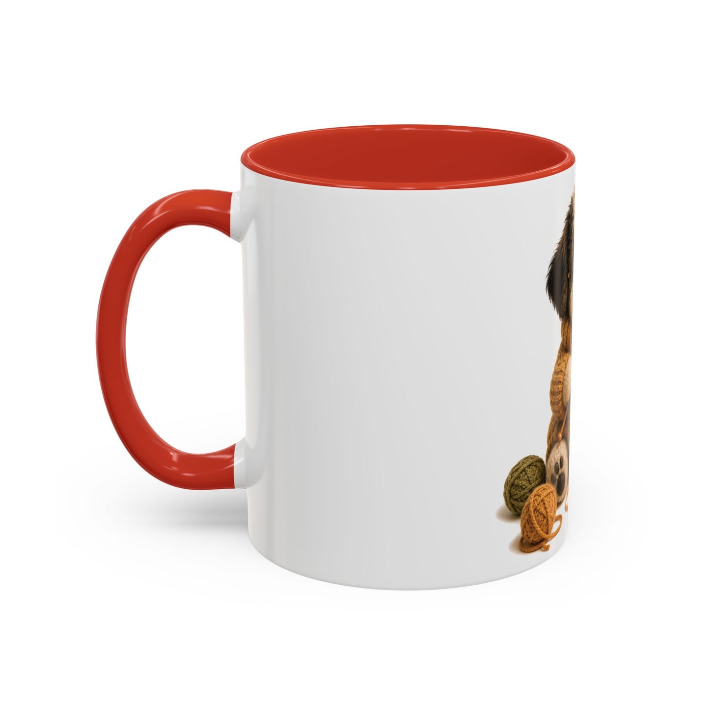 Sheep Dog Knitting Mug — Barnyard Stitch Club Mug (11/15oz)