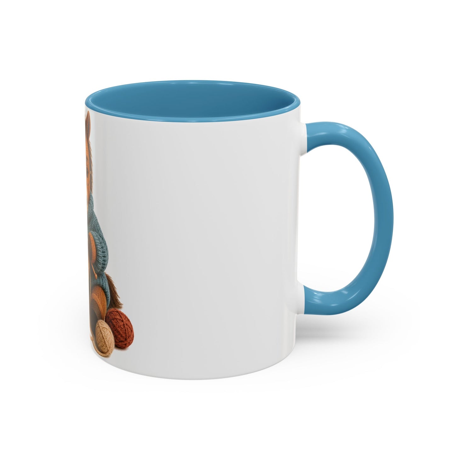 Horse Knitting Mug — Barnyard Stitch Club Mug (11/15oz)