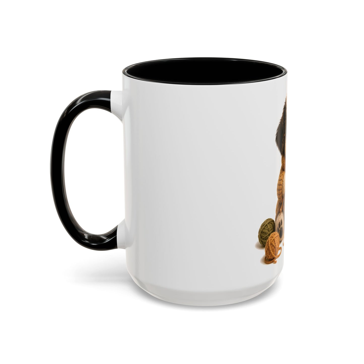 Sheep Dog Knitting Mug — Barnyard Stitch Club Mug (11/15oz)