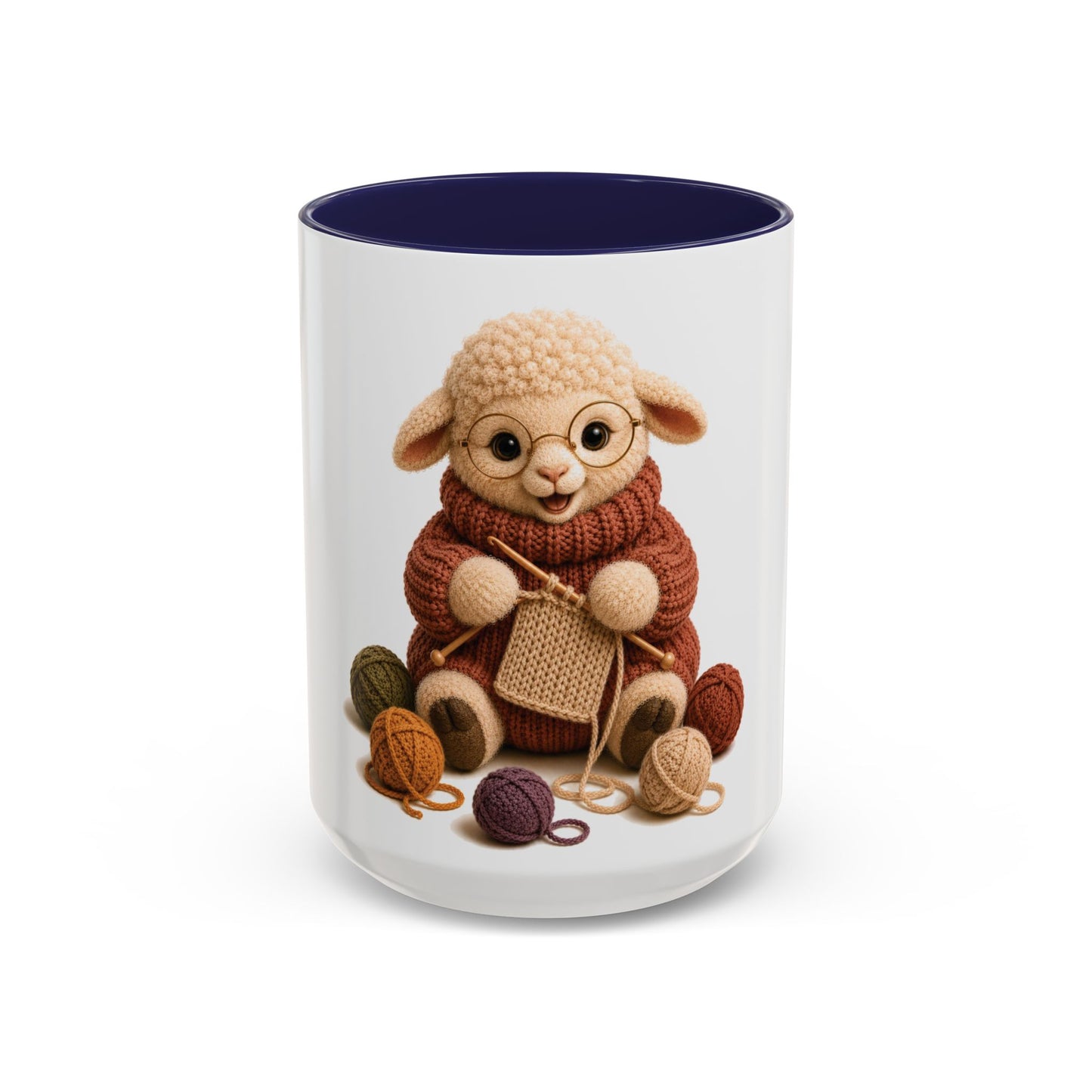 Sheep Knitting Mug — Barnyard Stitch Club Mug (11/15oz)