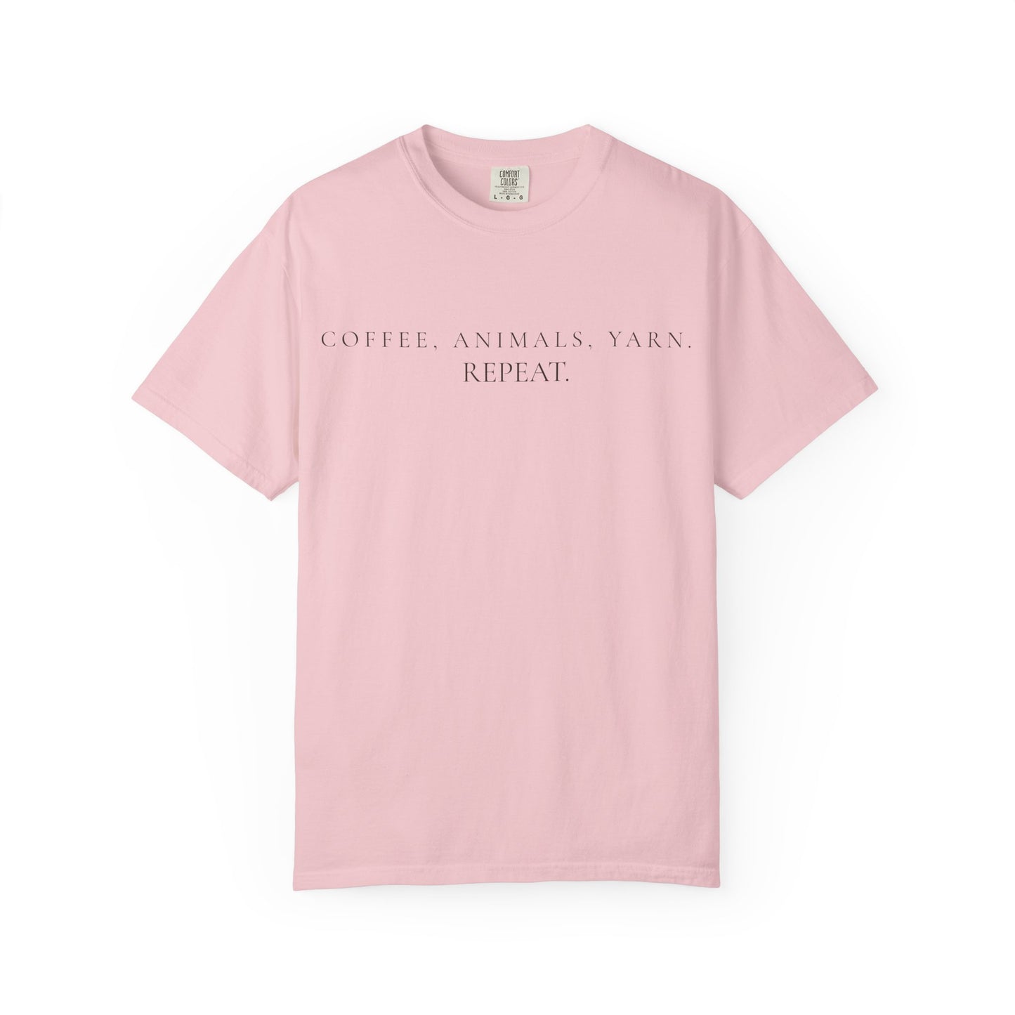 Coffee Animals Yarn. Repeat. — Wit & Wisdom T-Shirt