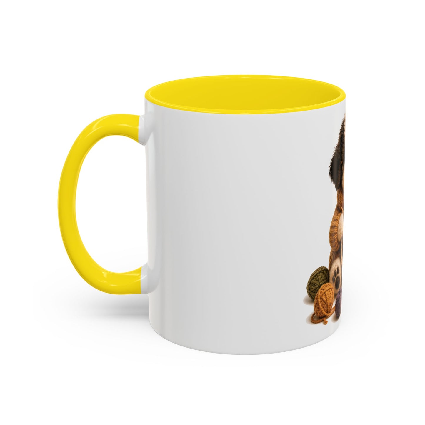 Sheep Dog Crocheting Mug — Barnyard Stitch Club Mug (11/15oz)