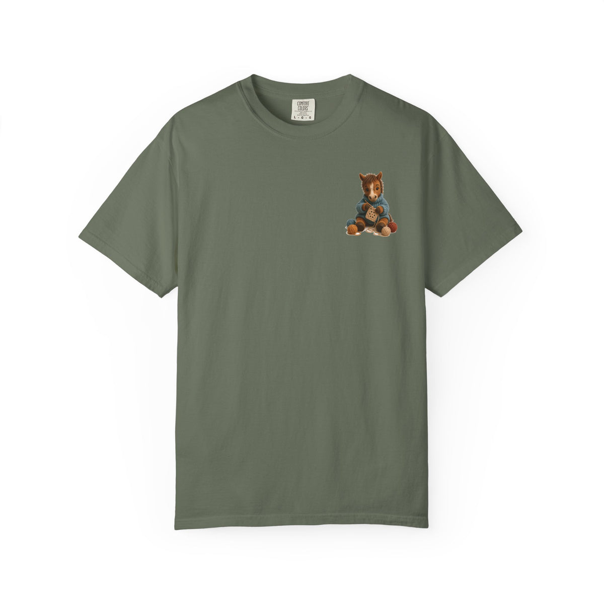 Horse Crocheting — Barnyard Stitch Club T-Shirt