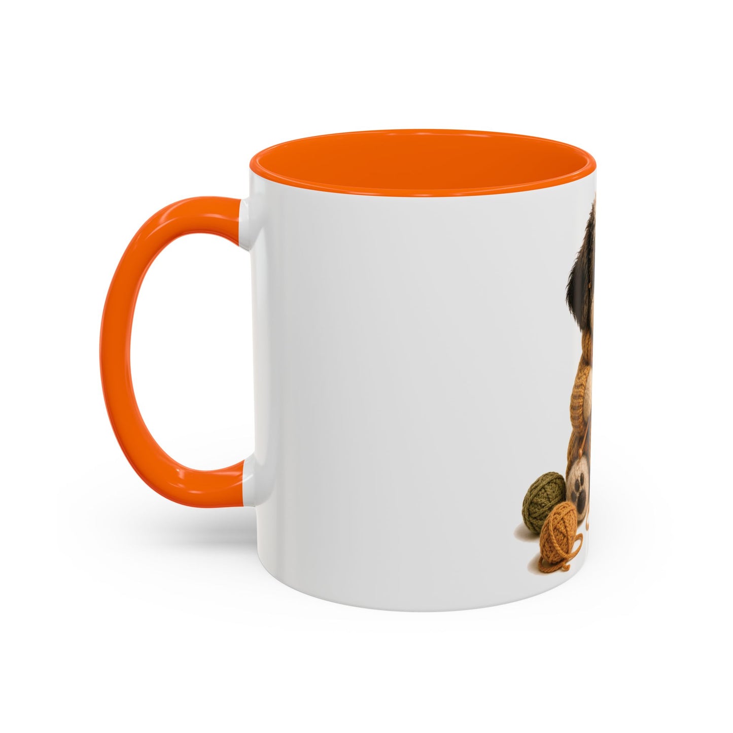 Sheep Dog Knitting Mug — Barnyard Stitch Club Mug (11/15oz)
