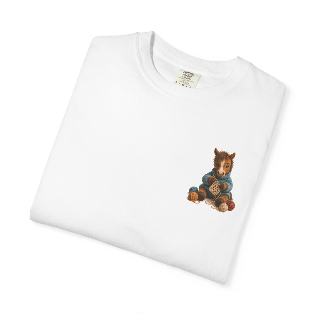 Horse Crocheting — Barnyard Stitch Club T-Shirt