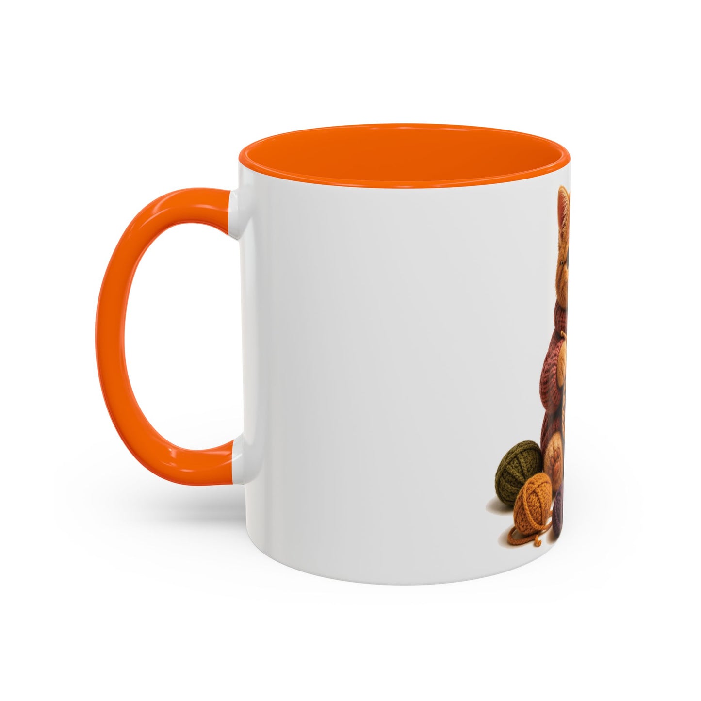 Cat Crocheting Mug — Barnyard Stitch Club Mug (11/15oz)