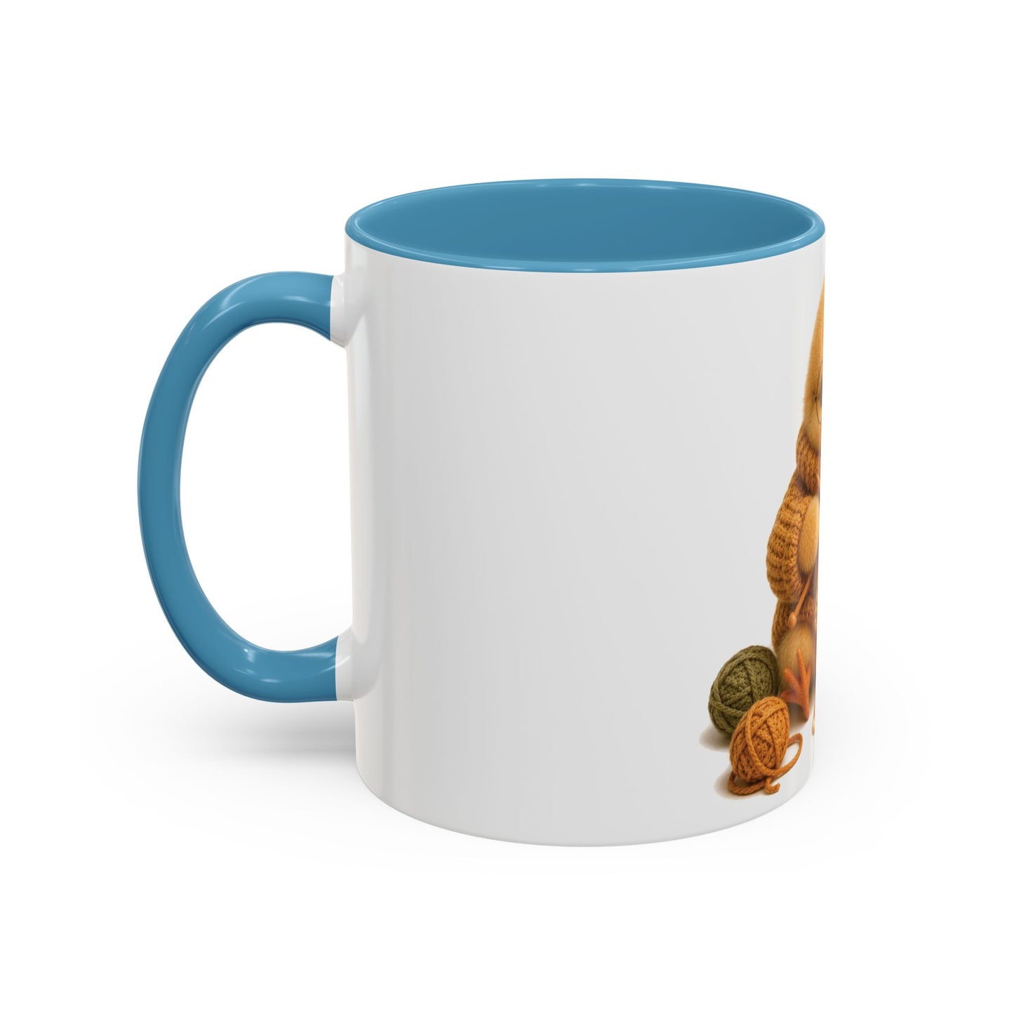 Chick Knitting Mug — Barnyard Stitch Club Mug (11/15oz)