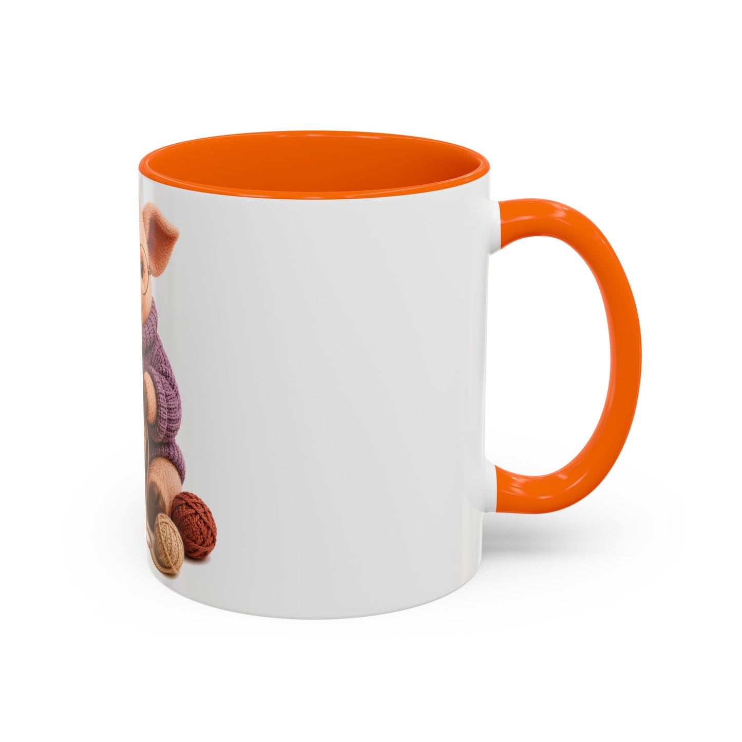 Pig Crocheting Mug – Barnyard Stitch Club Mug (11/15oz)