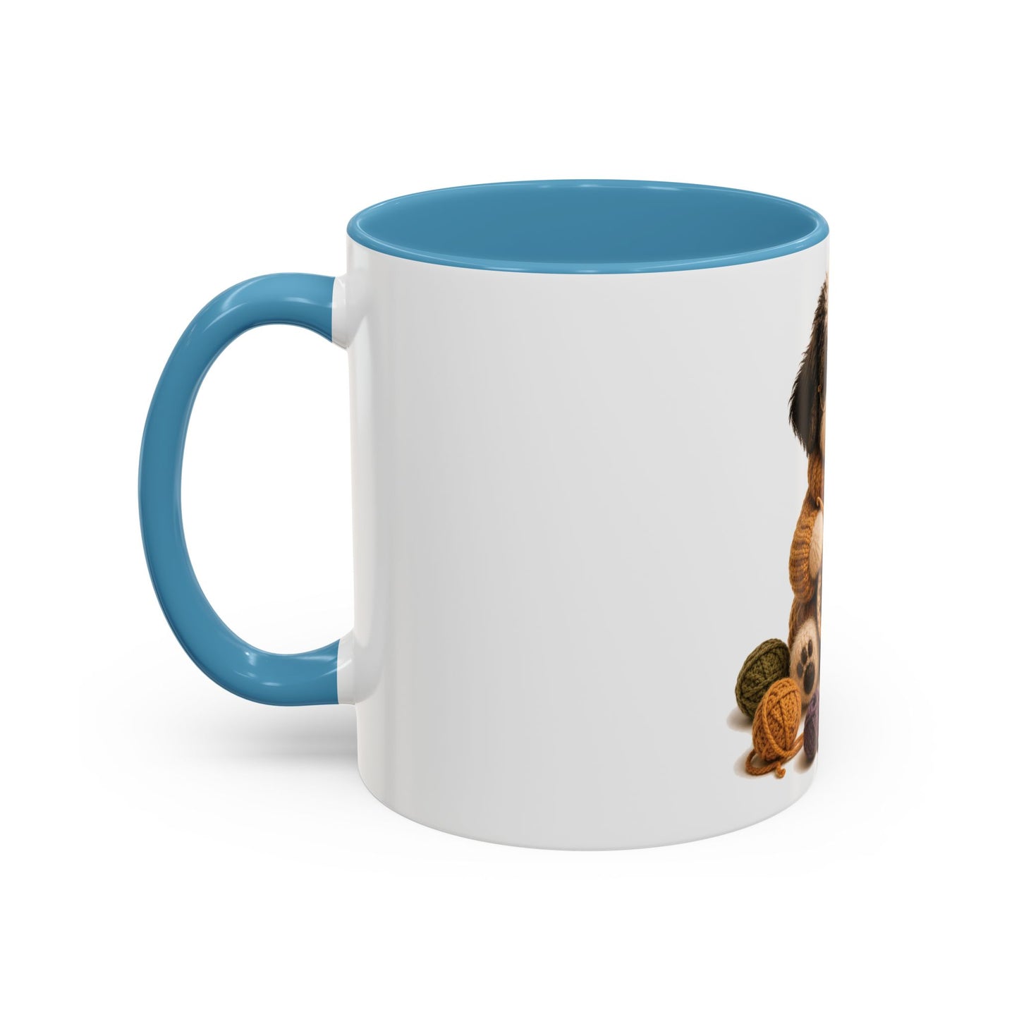 Sheep Dog Crocheting Mug — Barnyard Stitch Club Mug (11/15oz)