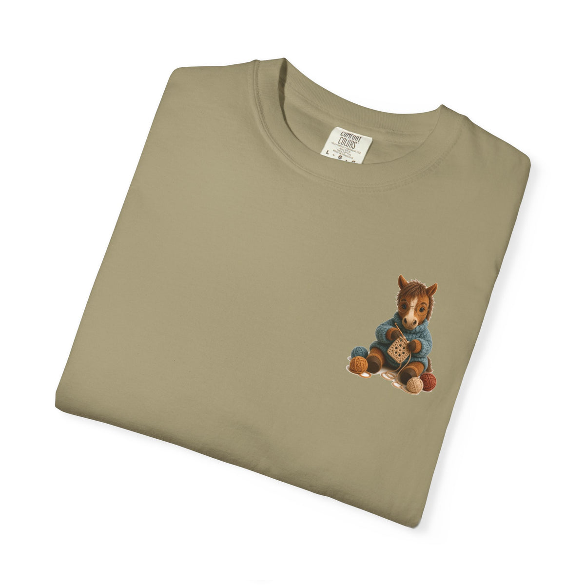Horse Crocheting — Barnyard Stitch Club T-Shirt