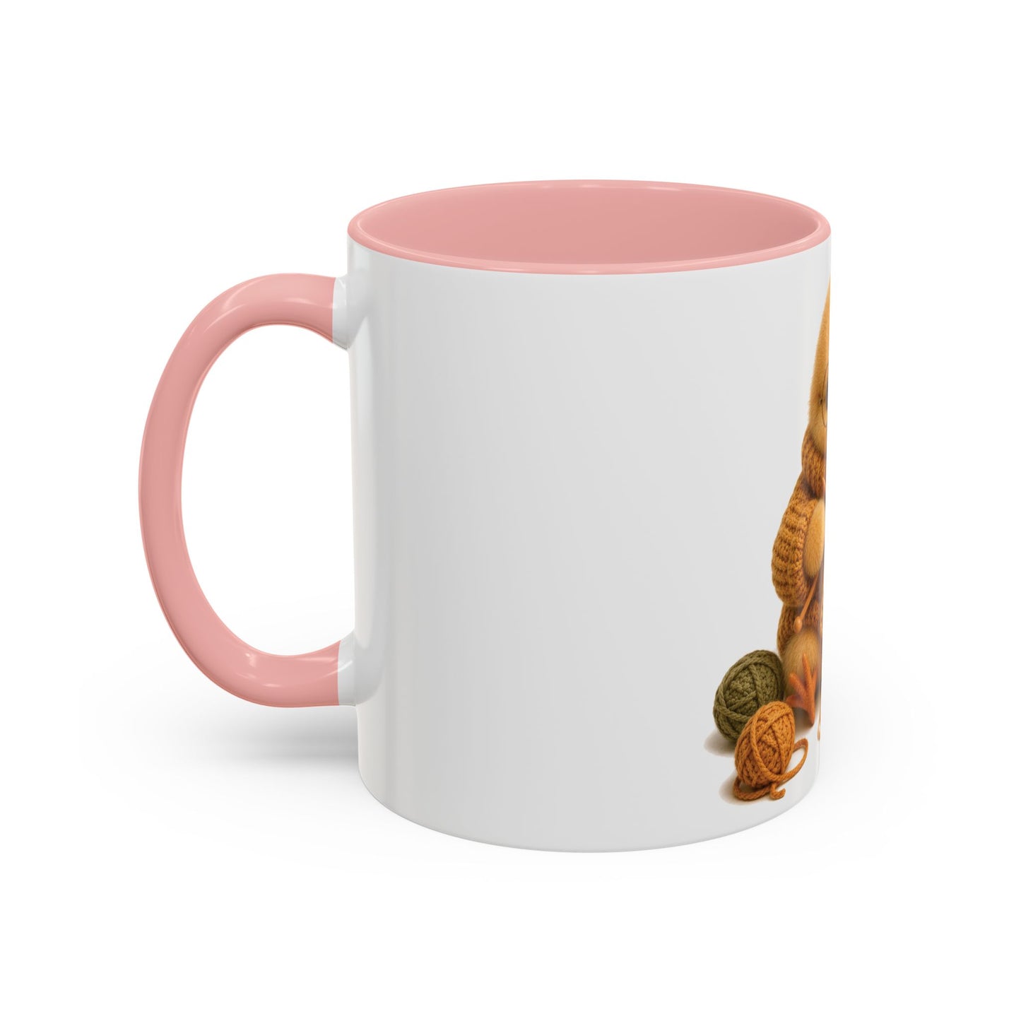 Chick Knitting Mug — Barnyard Stitch Club Mug (11/15oz)