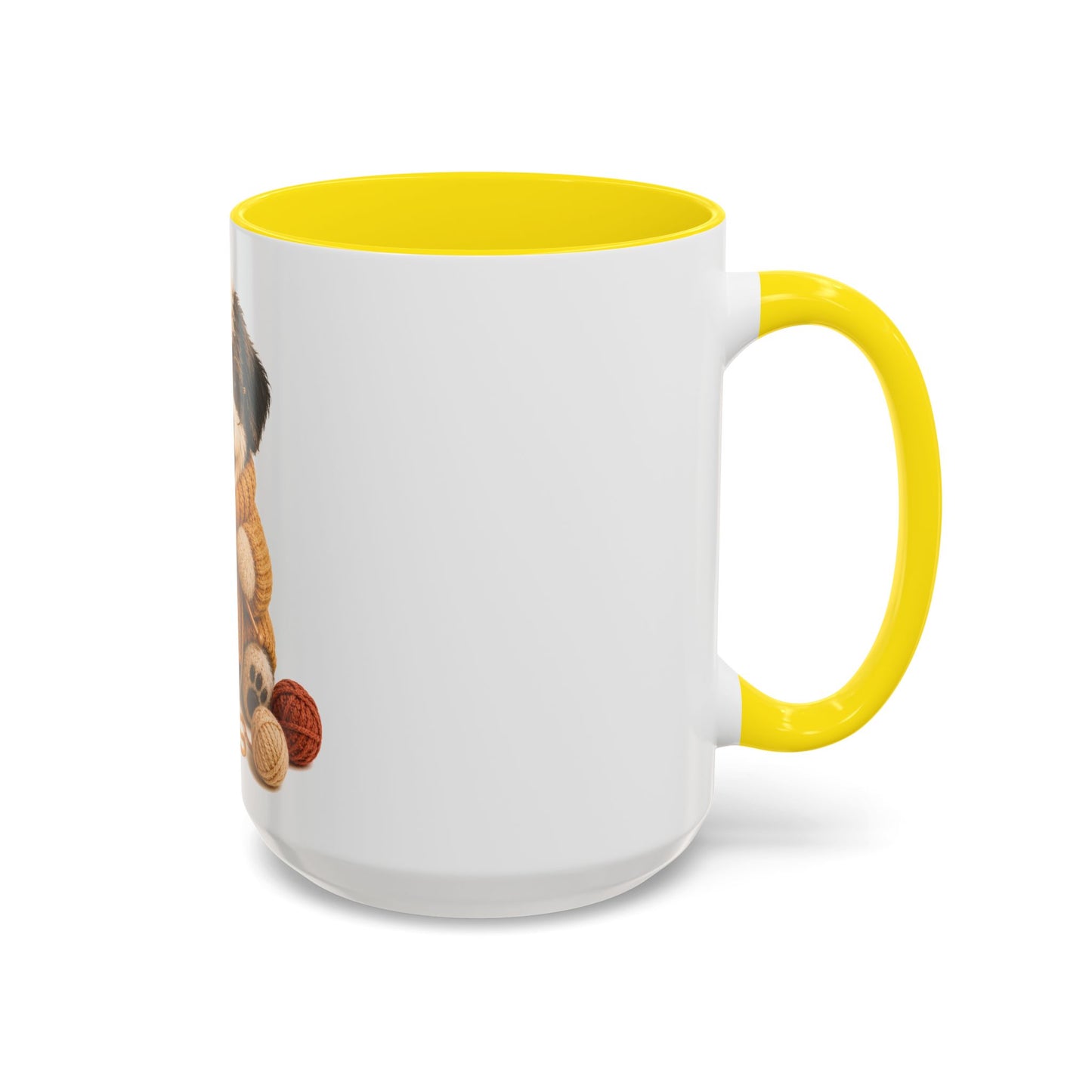 Sheep Dog Knitting Mug — Barnyard Stitch Club Mug (11/15oz)