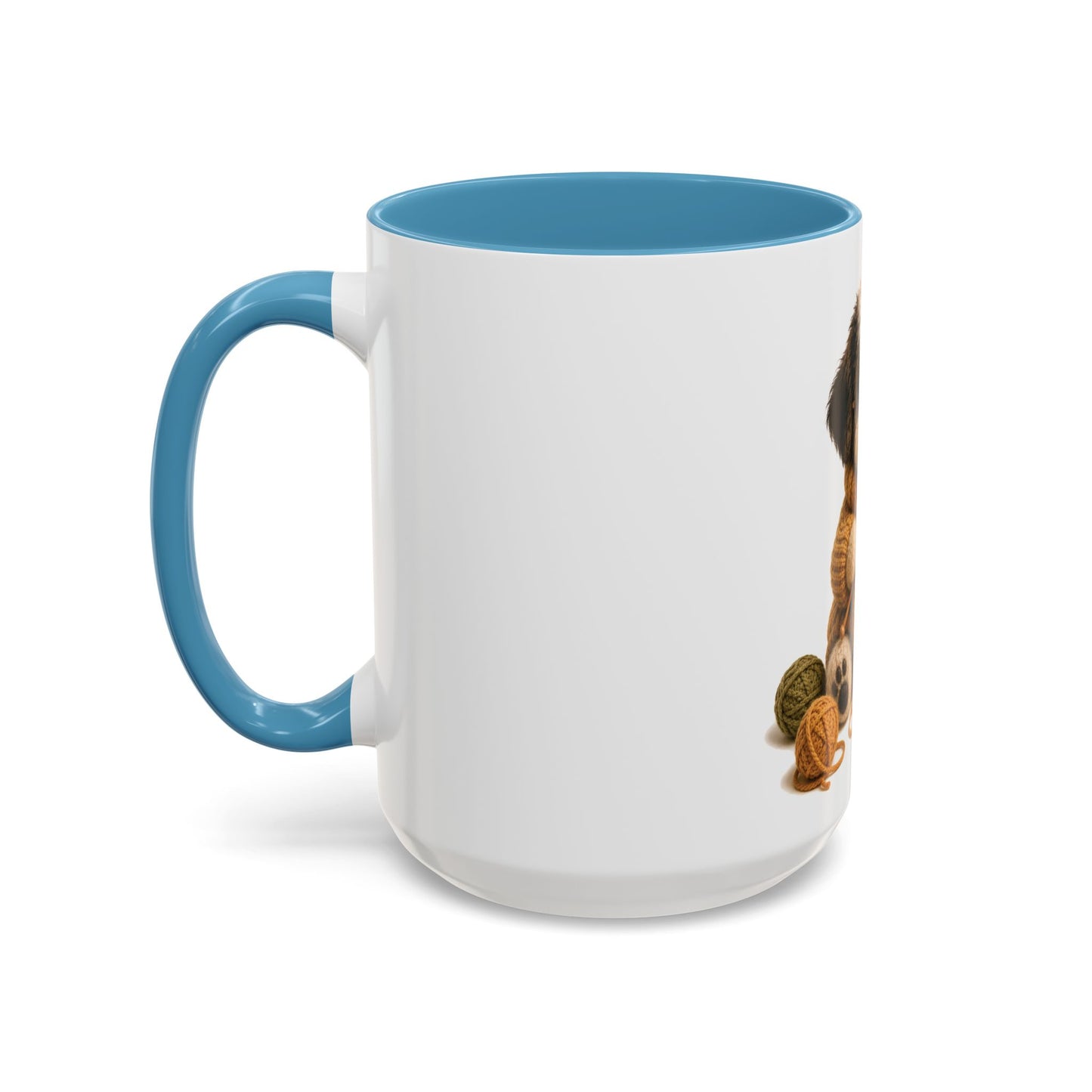 Sheep Dog Knitting Mug — Barnyard Stitch Club Mug (11/15oz)