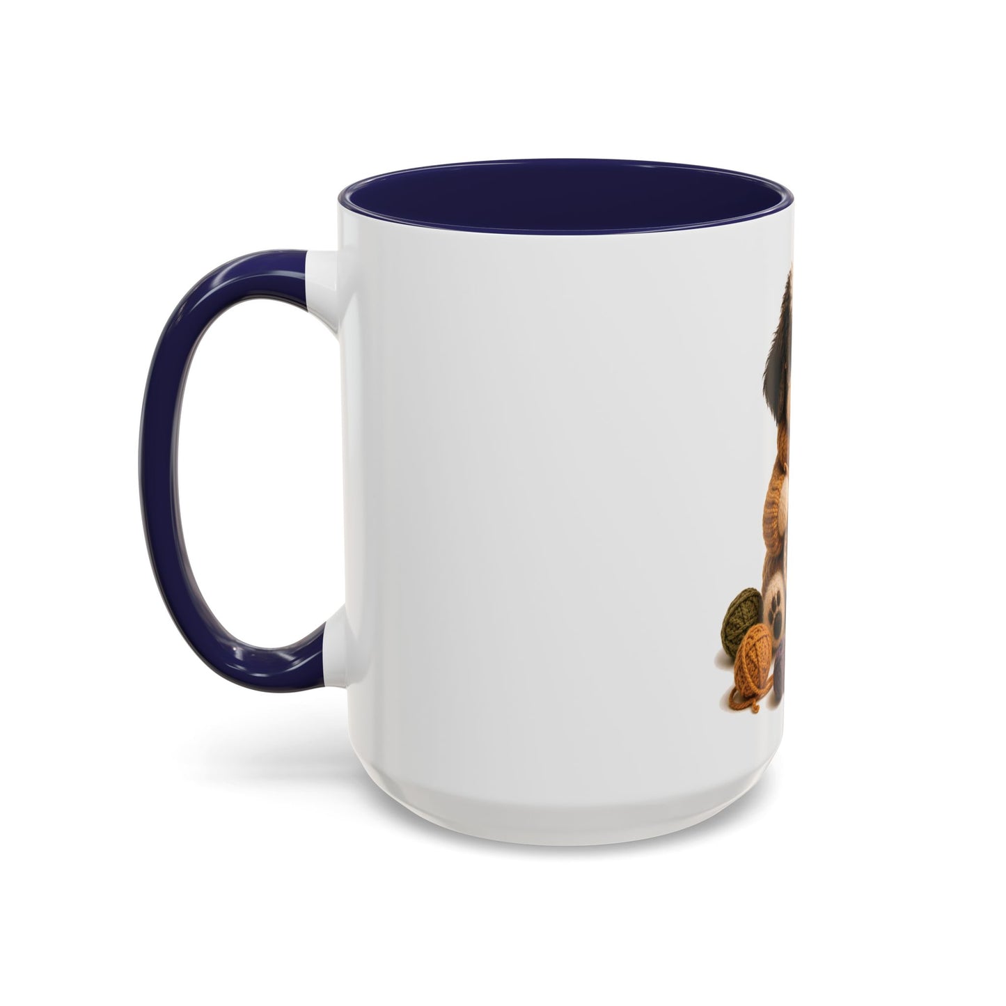 Sheep Dog Crocheting Mug — Barnyard Stitch Club Mug (11/15oz)