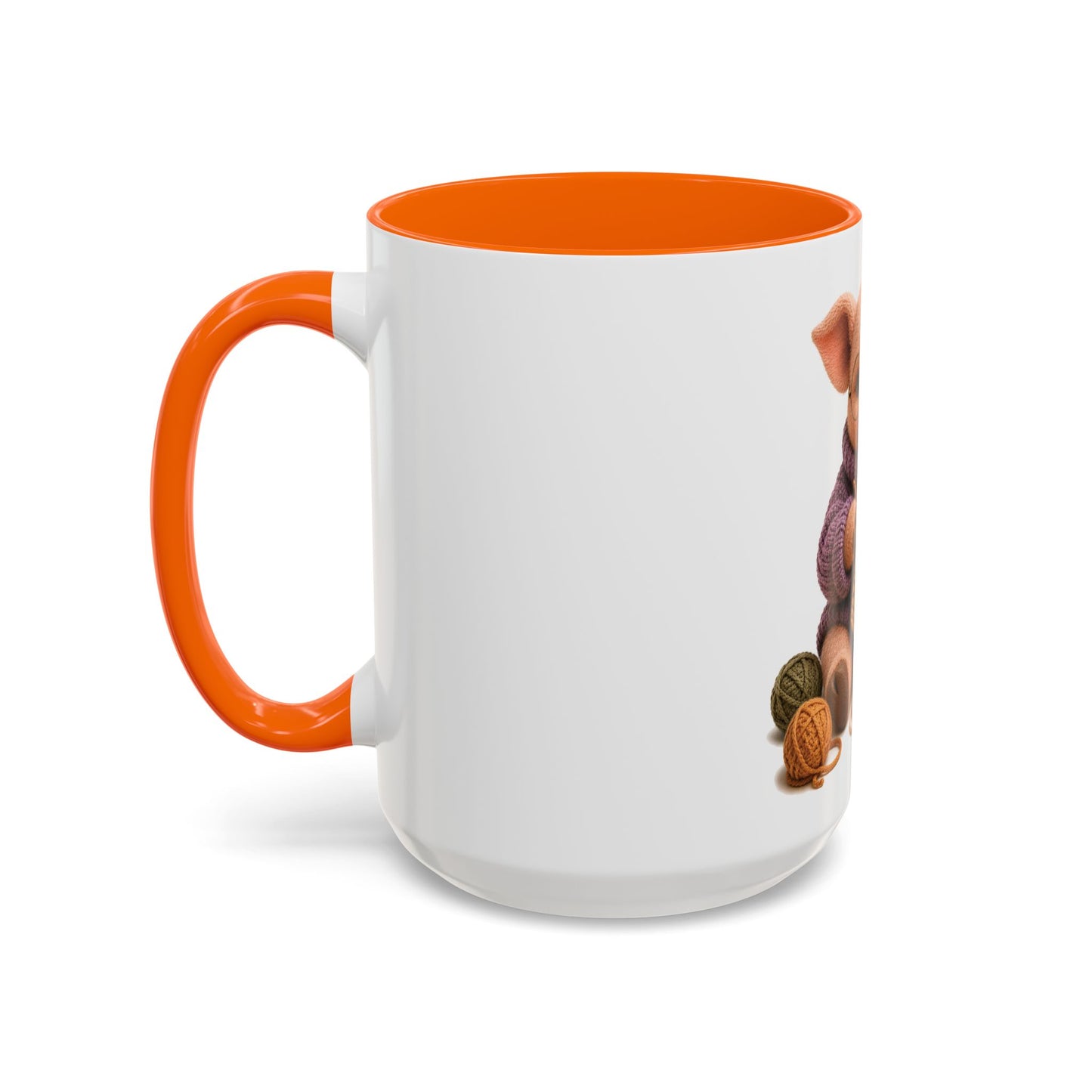 Pig Crocheting Mug – Barnyard Stitch Club Mug (11/15oz)