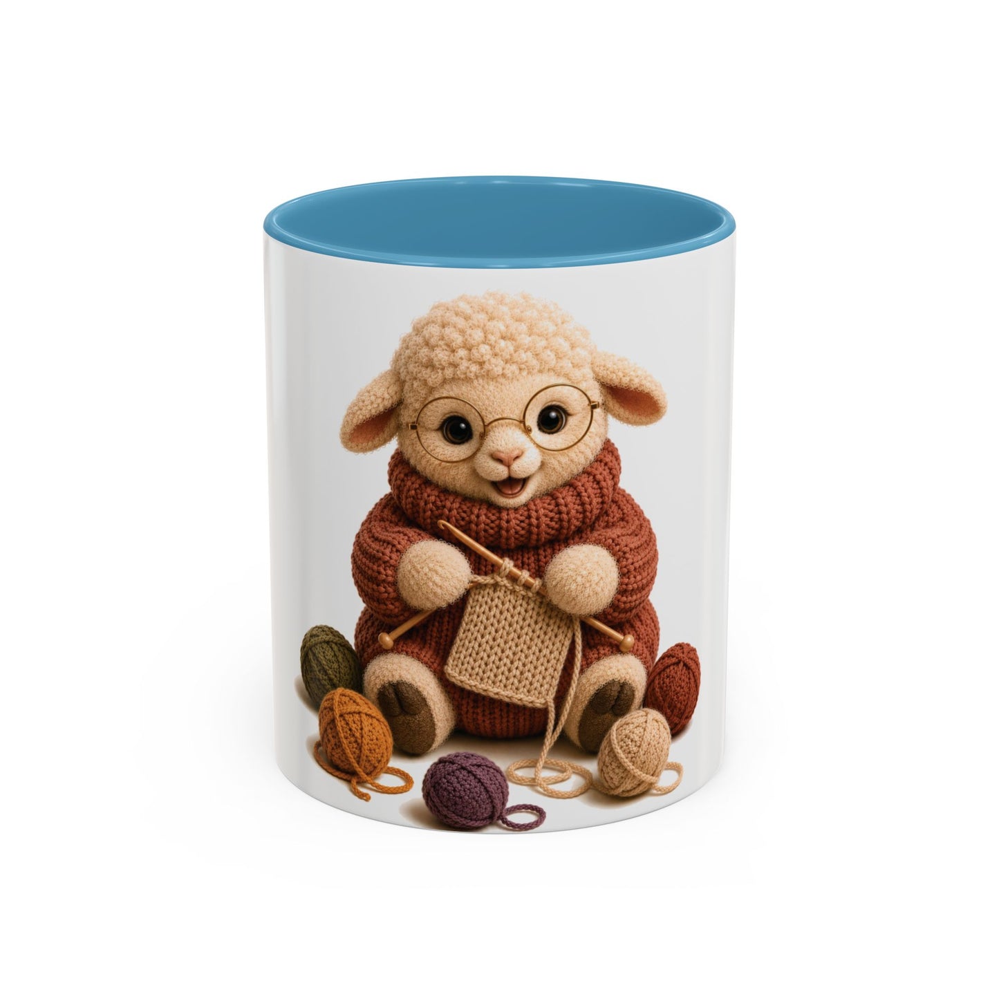 Sheep Knitting Mug — Barnyard Stitch Club Mug (11/15oz)