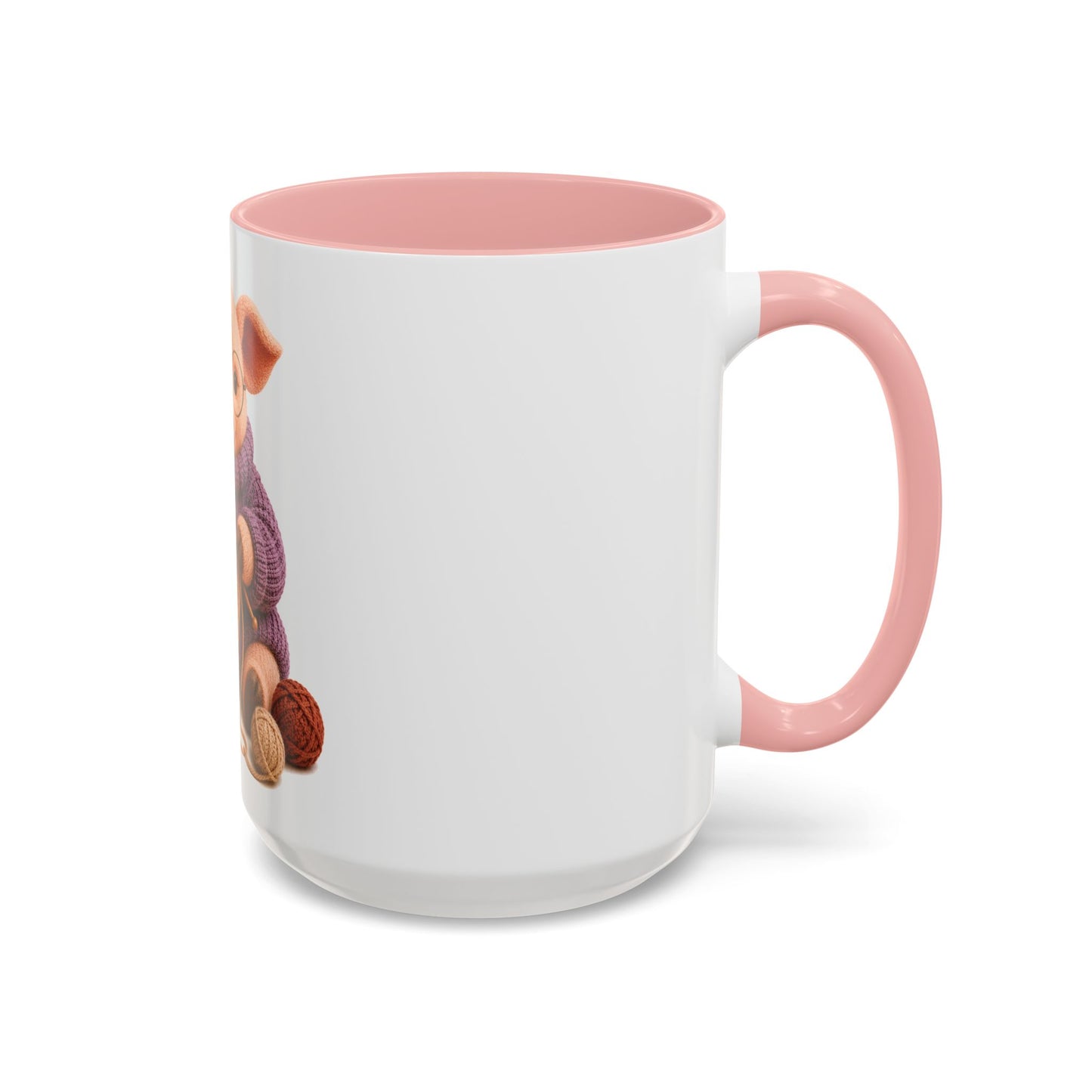 Pig Knitting Mug — Barnyard Stitch Club Mug (11/15oz)