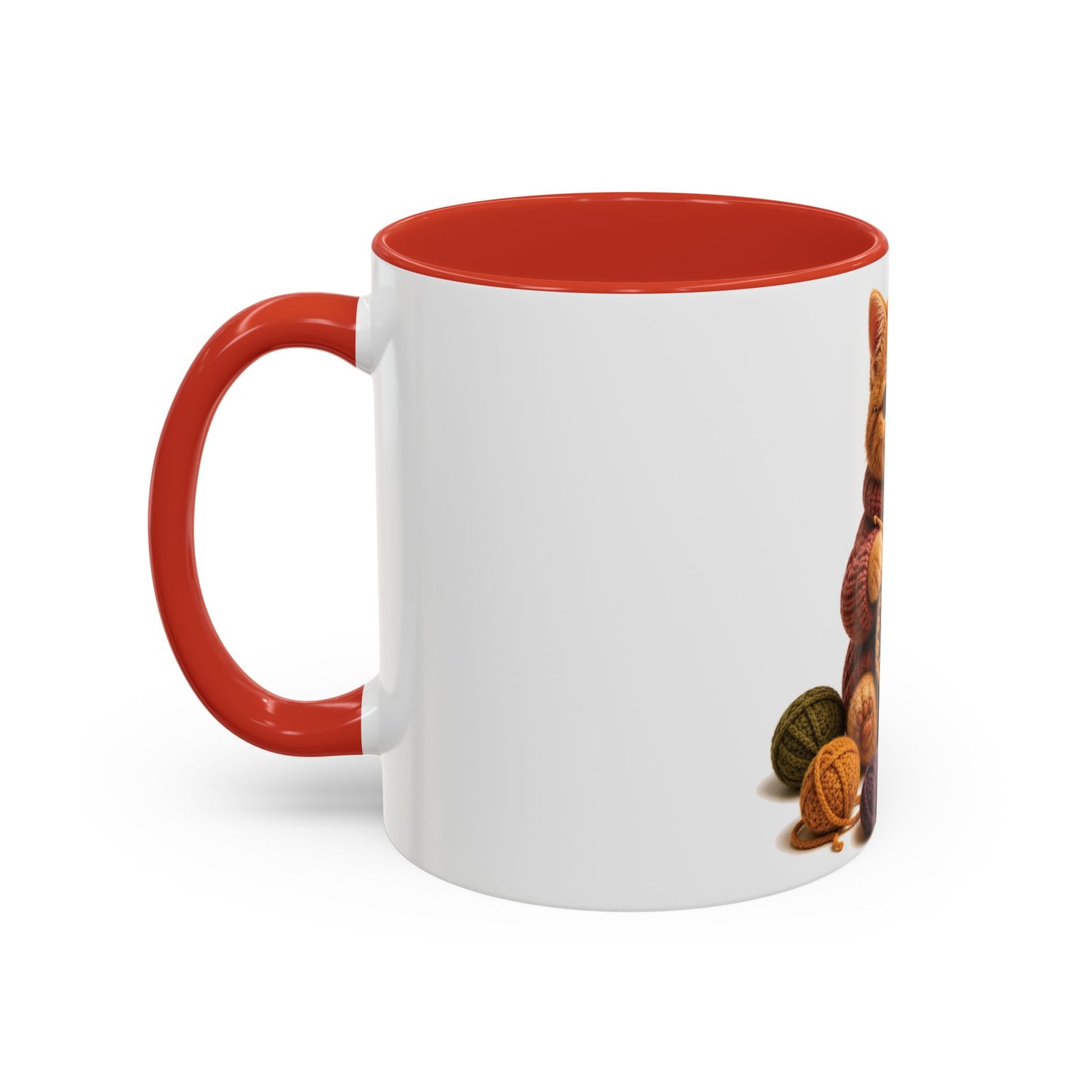 Cat Crocheting Mug — Barnyard Stitch Club Mug (11/15oz)