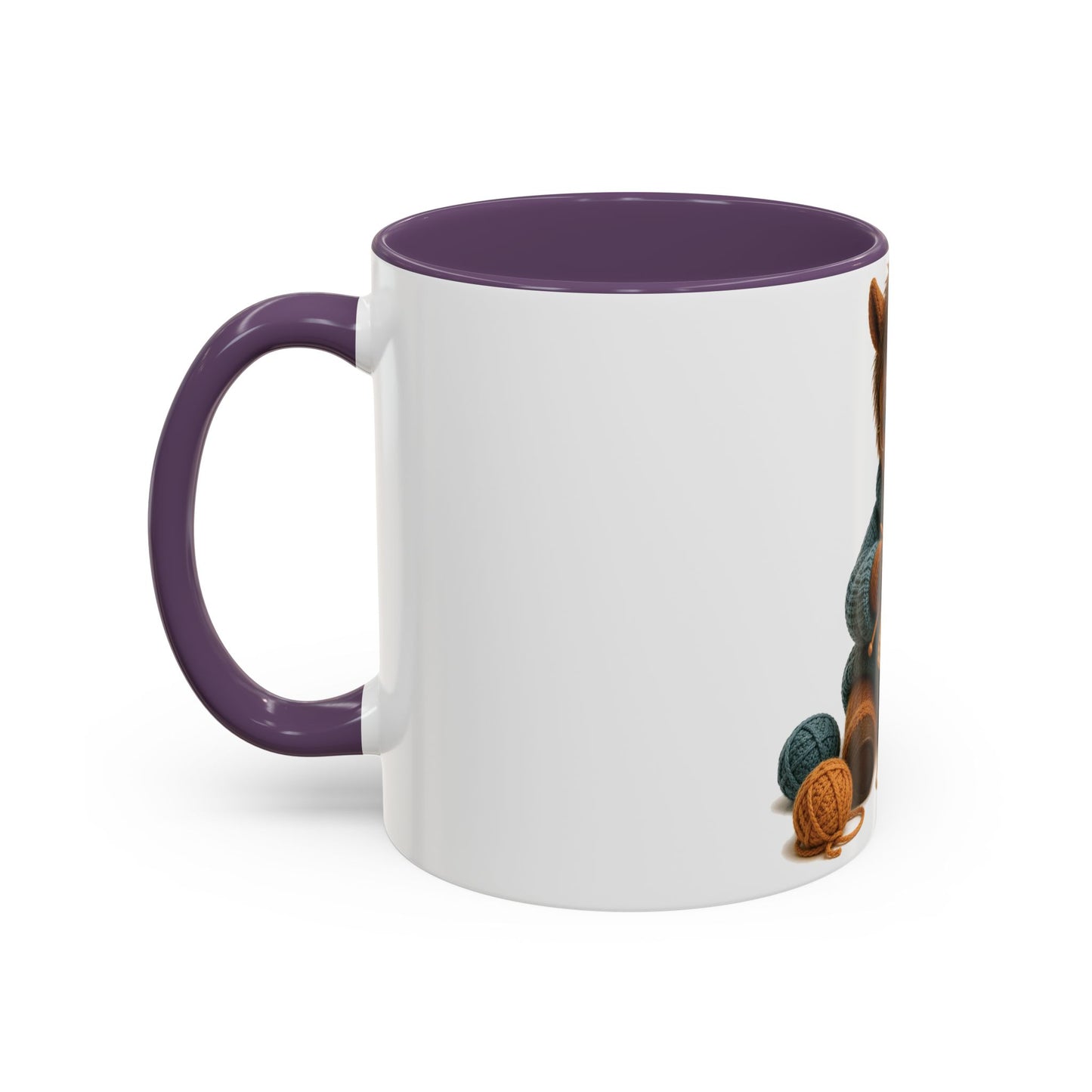 Horse Knitting Mug — Barnyard Stitch Club Mug (11/15oz)