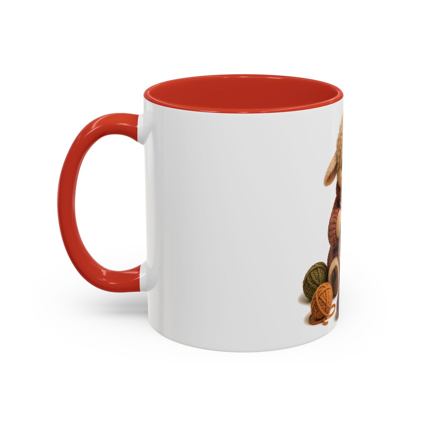Sheep Crocheting Mug — Barnyard Stitch Club Mug (11/15oz)