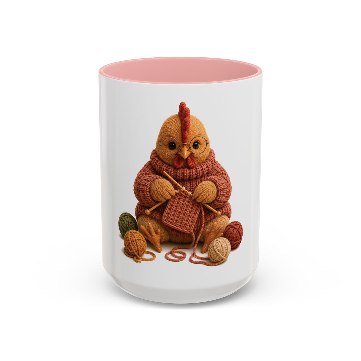 Chicken Knitting Mug — Barnyard Stitch Club Mug (11/15oz)