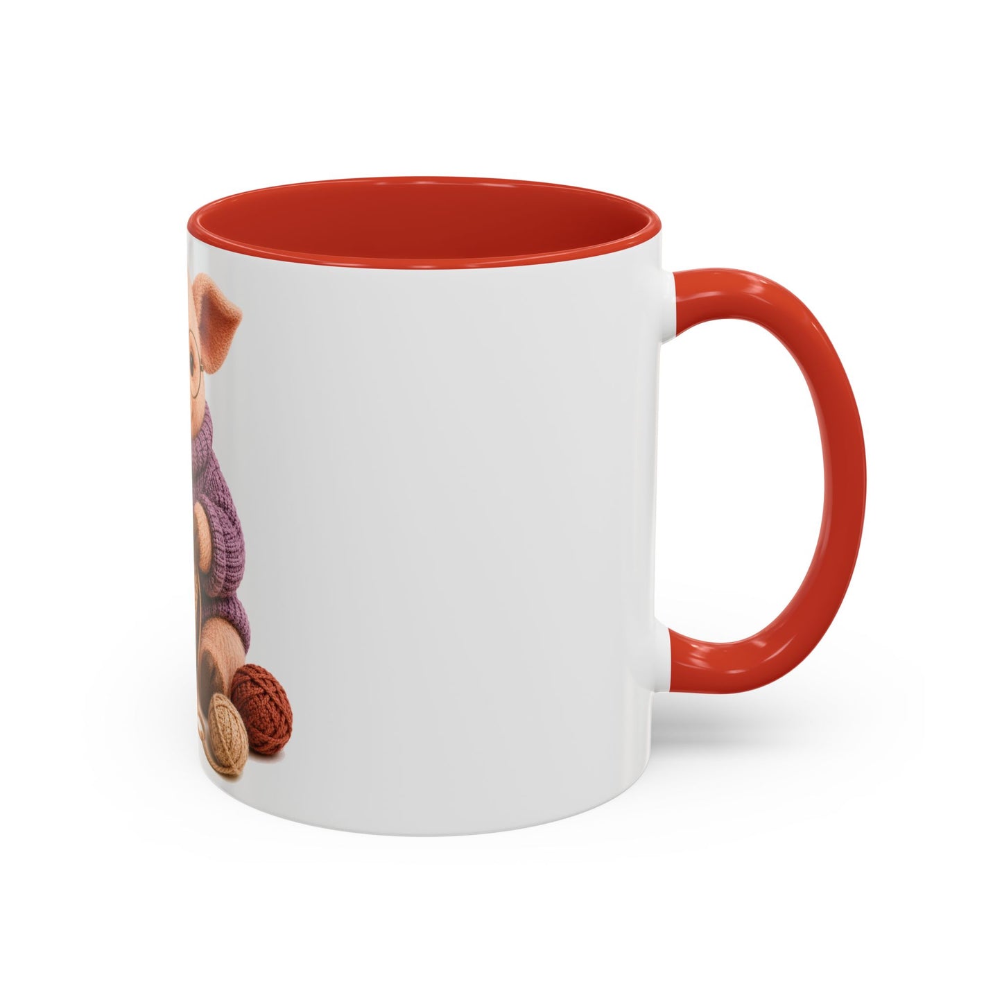 Pig Crocheting Mug – Barnyard Stitch Club Mug (11/15oz)