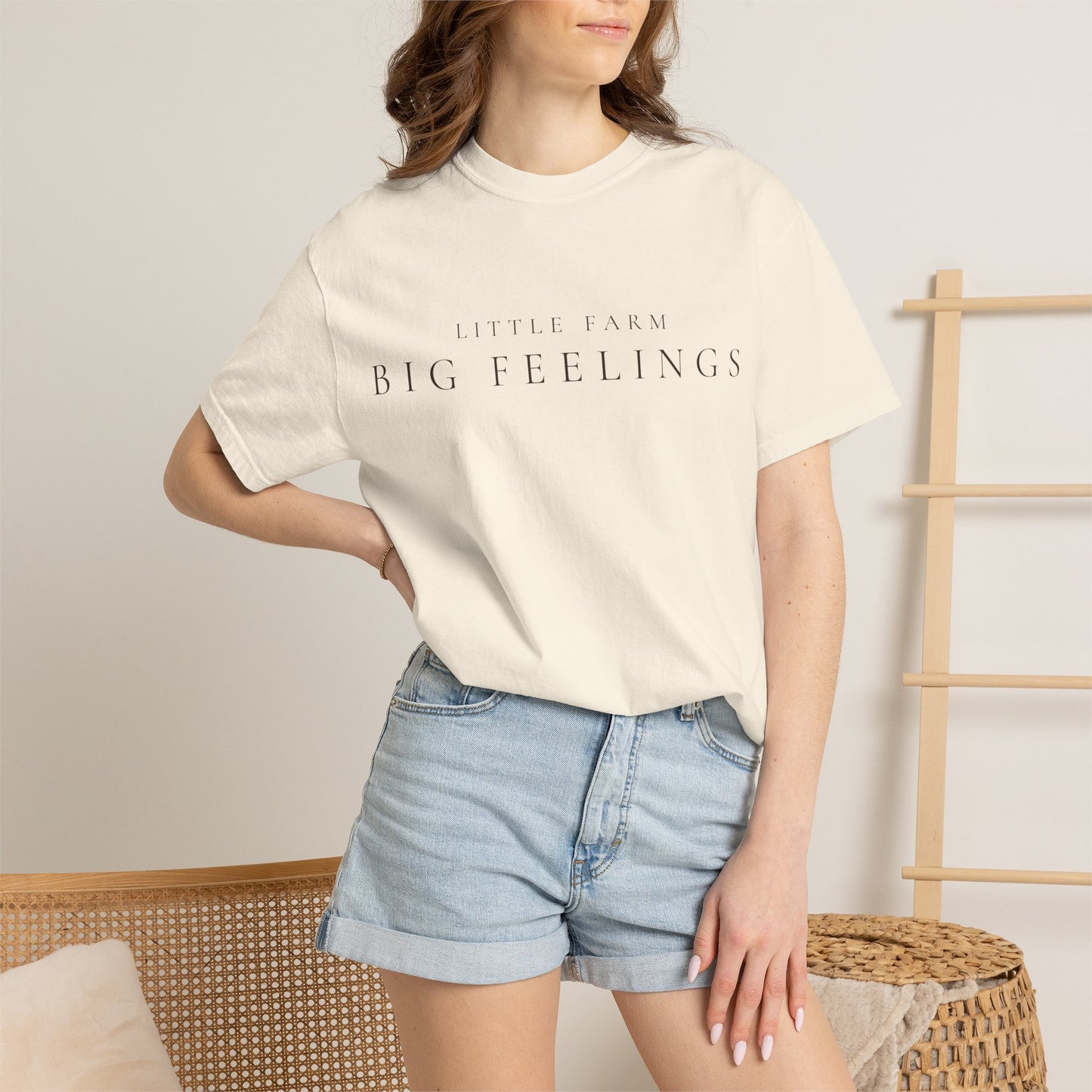 Little Farm, Big Feelings  — Wit & Wisdom T-Shirt