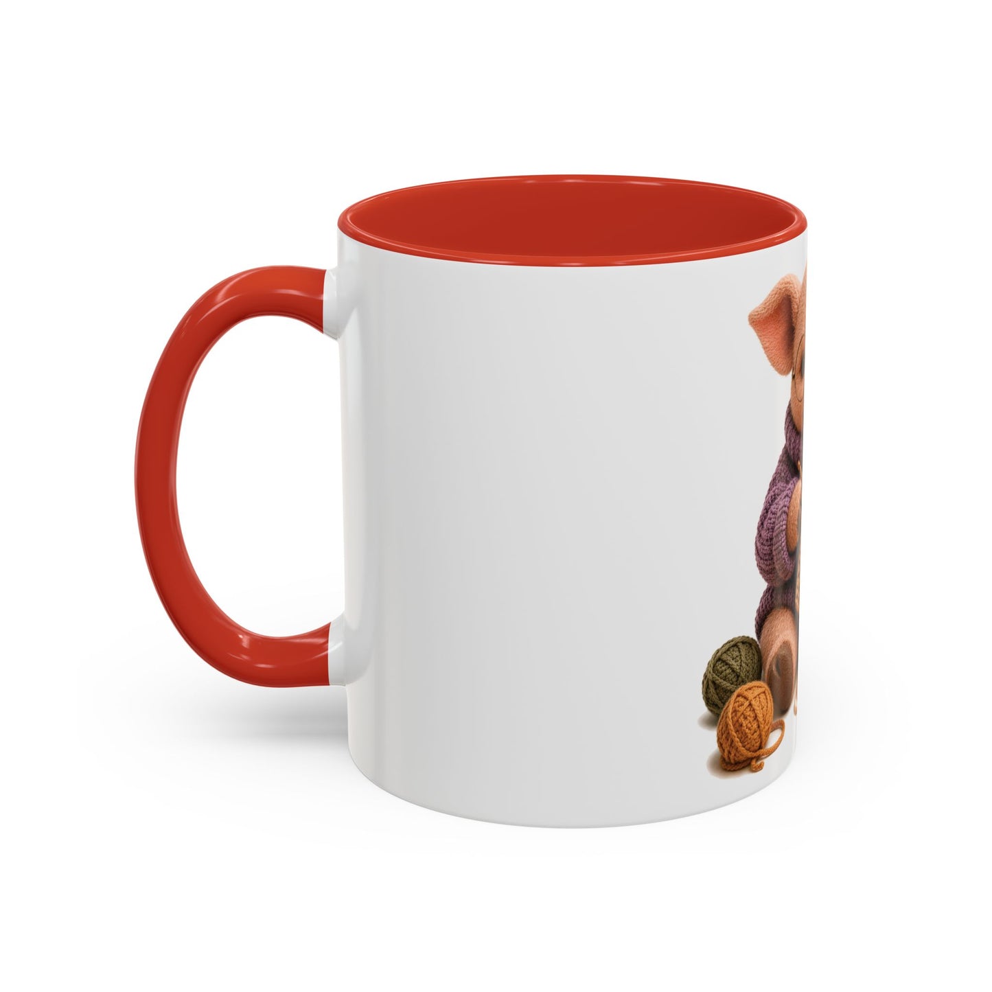 Pig Crocheting Mug – Barnyard Stitch Club Mug (11/15oz)
