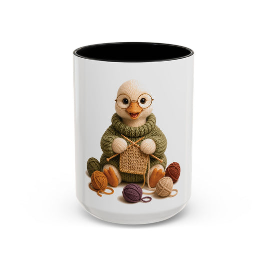 Goose Knitting Mug — Barnyard Stitch Club Mug (11/15oz)