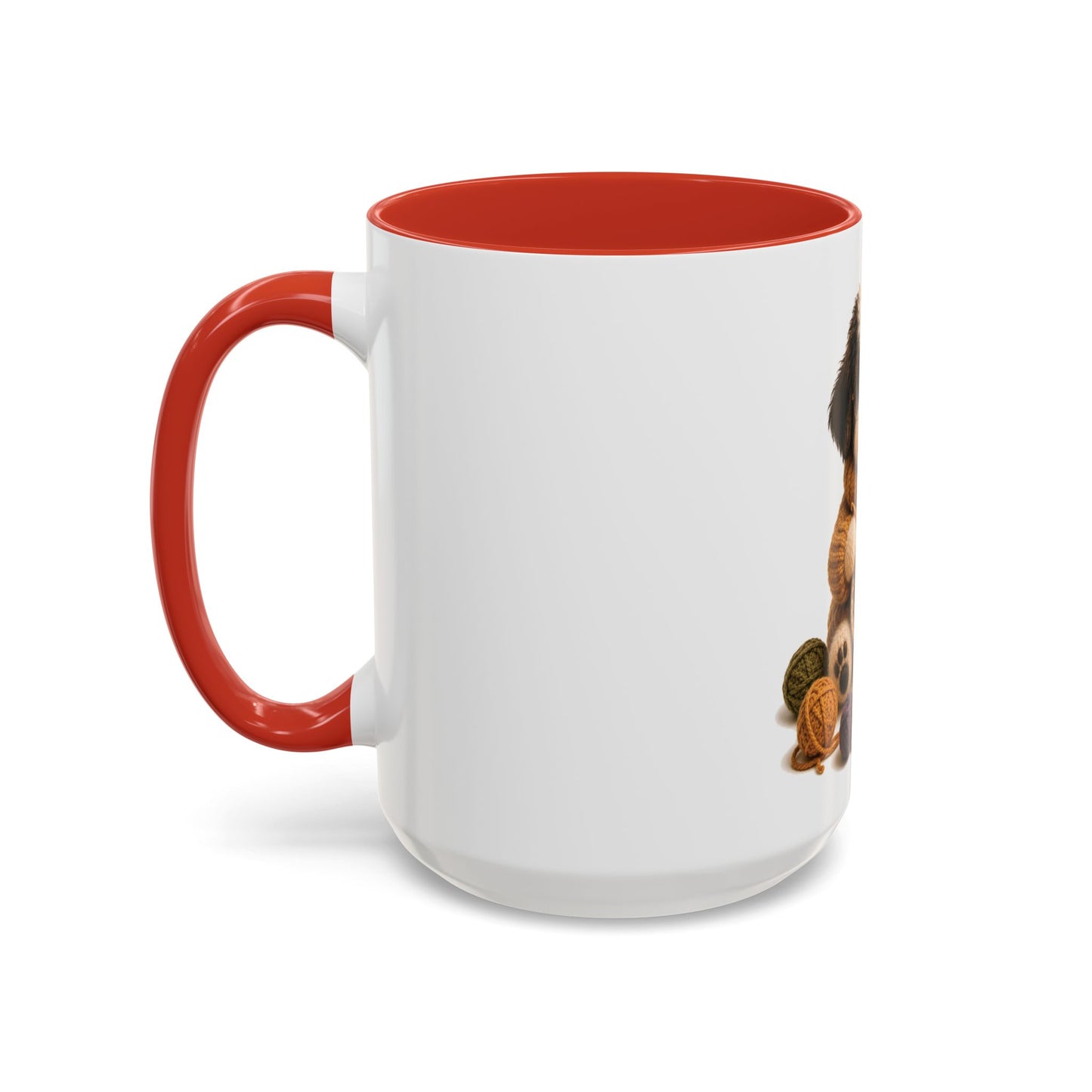 Sheep Dog Crocheting Mug — Barnyard Stitch Club Mug (11/15oz)