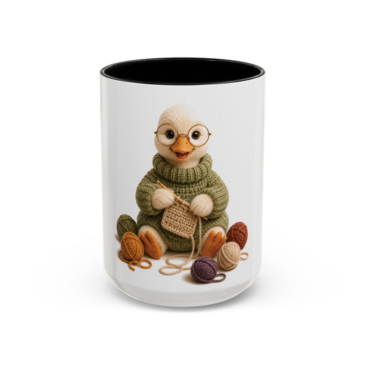 Goose Crocheting Mug — Barnyard Stitch Club Mug (11/15oz)