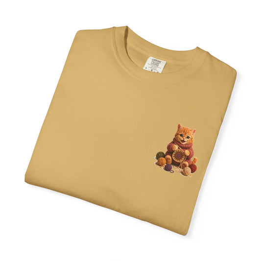 Cat Crocheting — Barnyard Stitch Club T-Shirt
