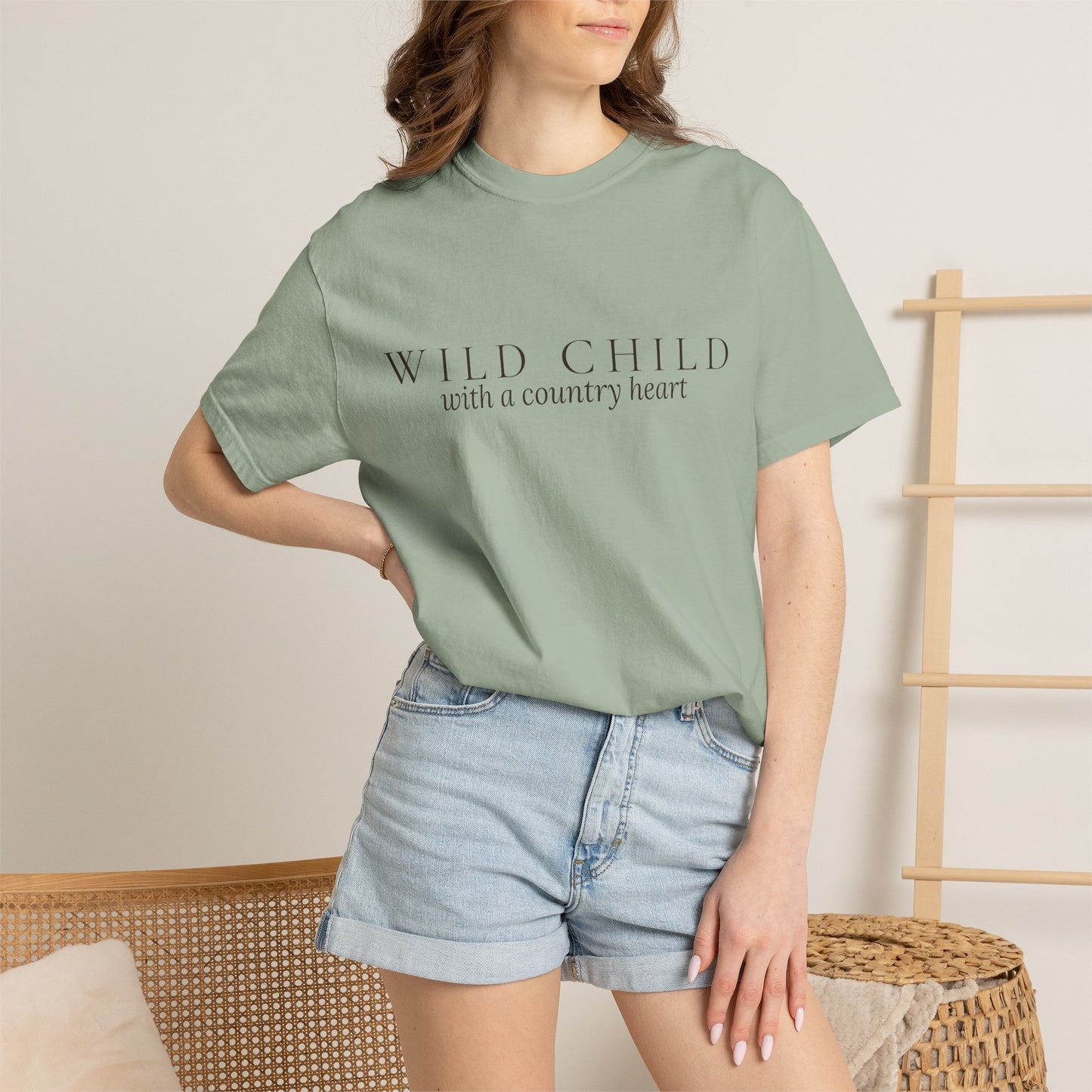Wild Child with a Country Heart - Wit & Wisdom T-Shirt