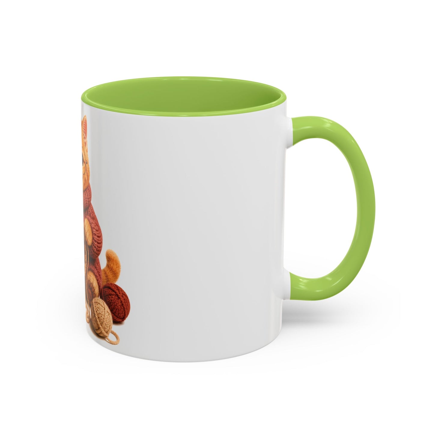 Cat Crocheting Mug — Barnyard Stitch Club Mug (11/15oz)