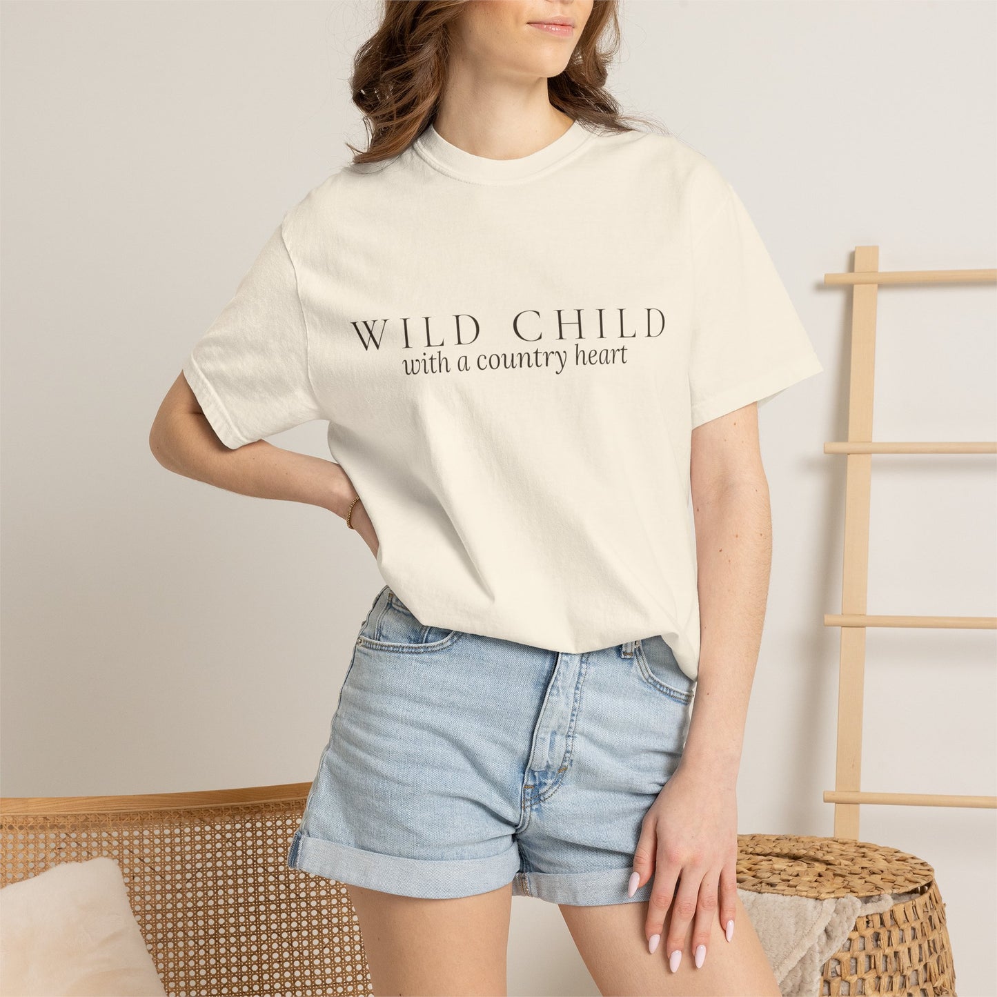Wild Child with a Country Heart - Wit & Wisdom T-Shirt