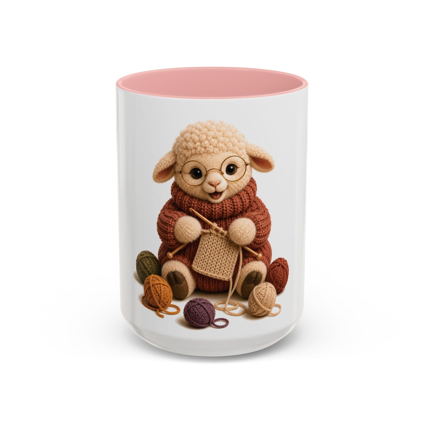 Sheep Knitting Mug — Barnyard Stitch Club Mug (11/15oz)