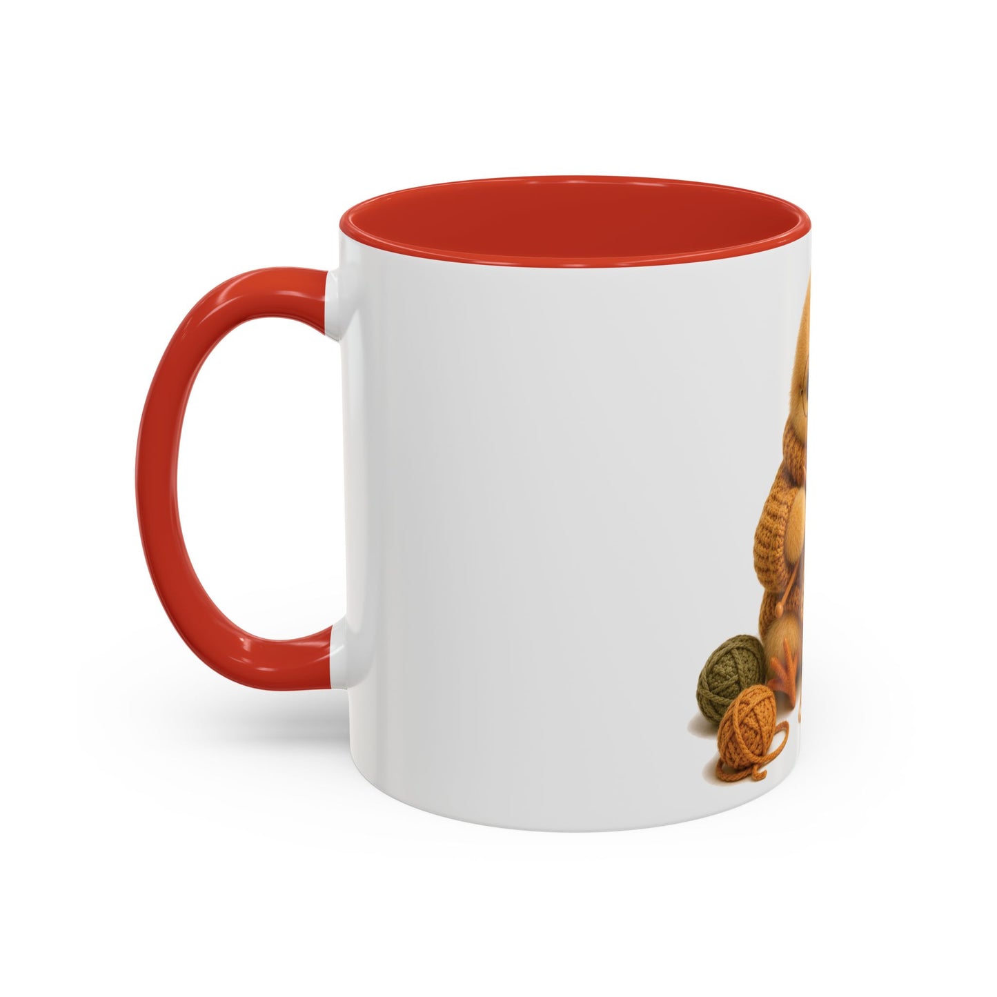 Chick Knitting Mug — Barnyard Stitch Club Mug (11/15oz)