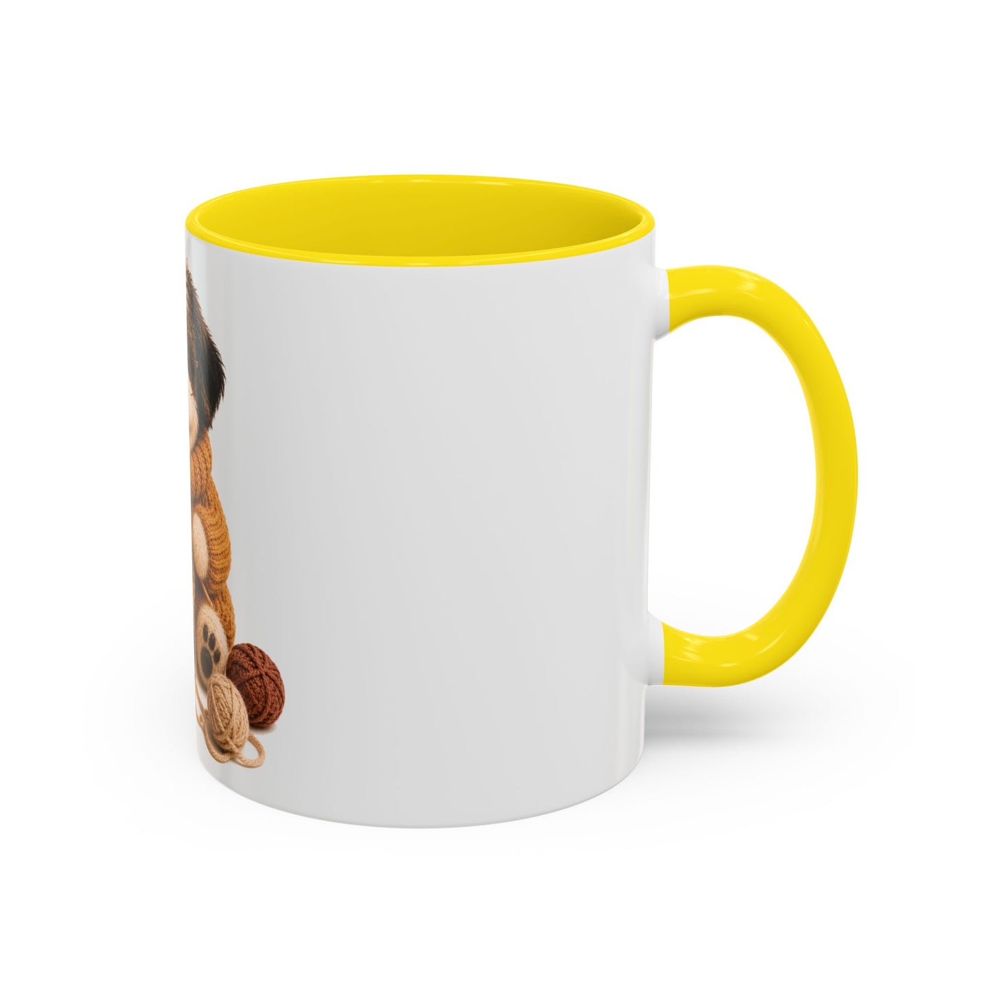 Sheep Dog Crocheting Mug — Barnyard Stitch Club Mug (11/15oz)