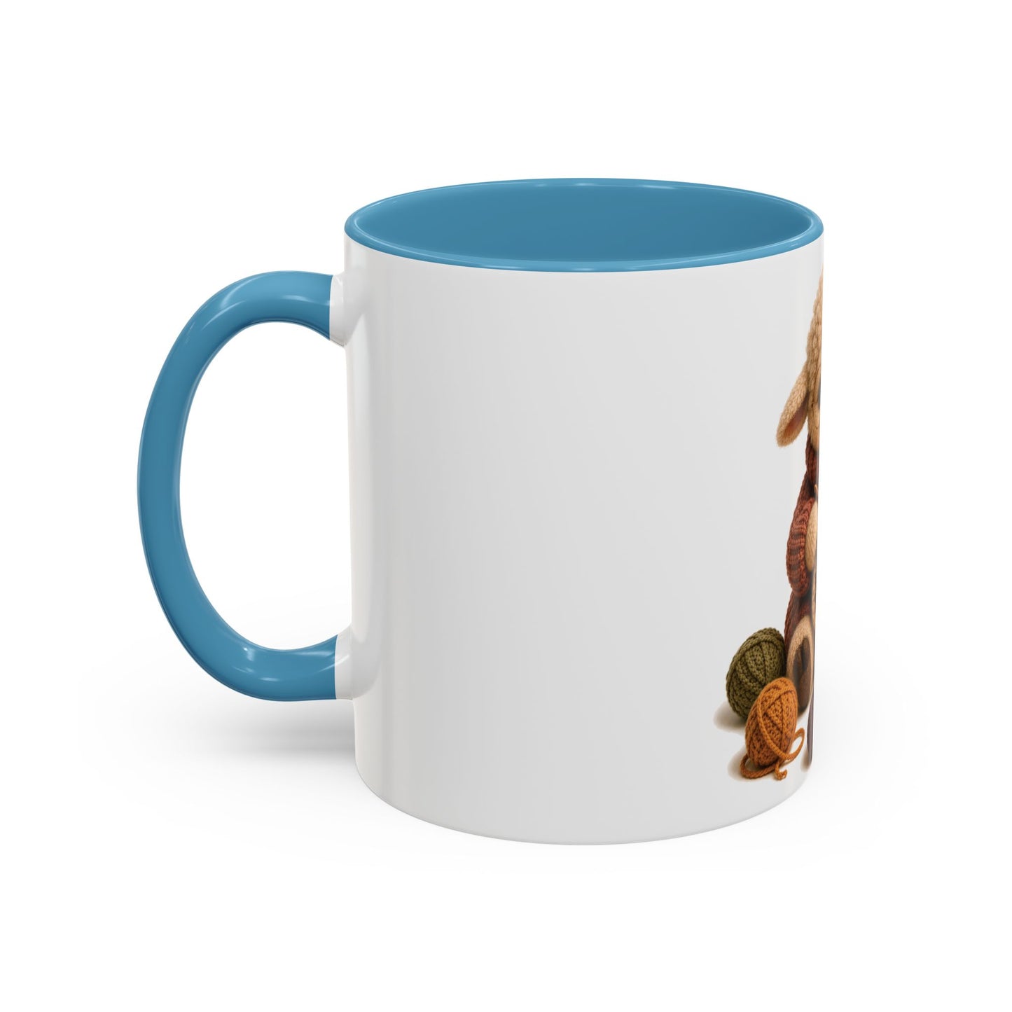 Sheep Crocheting Mug — Barnyard Stitch Club Mug (11/15oz)