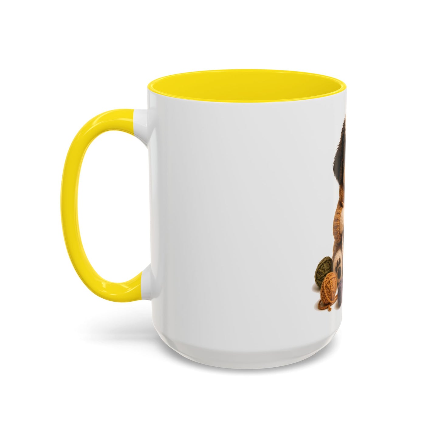 Sheep Dog Crocheting Mug — Barnyard Stitch Club Mug (11/15oz)