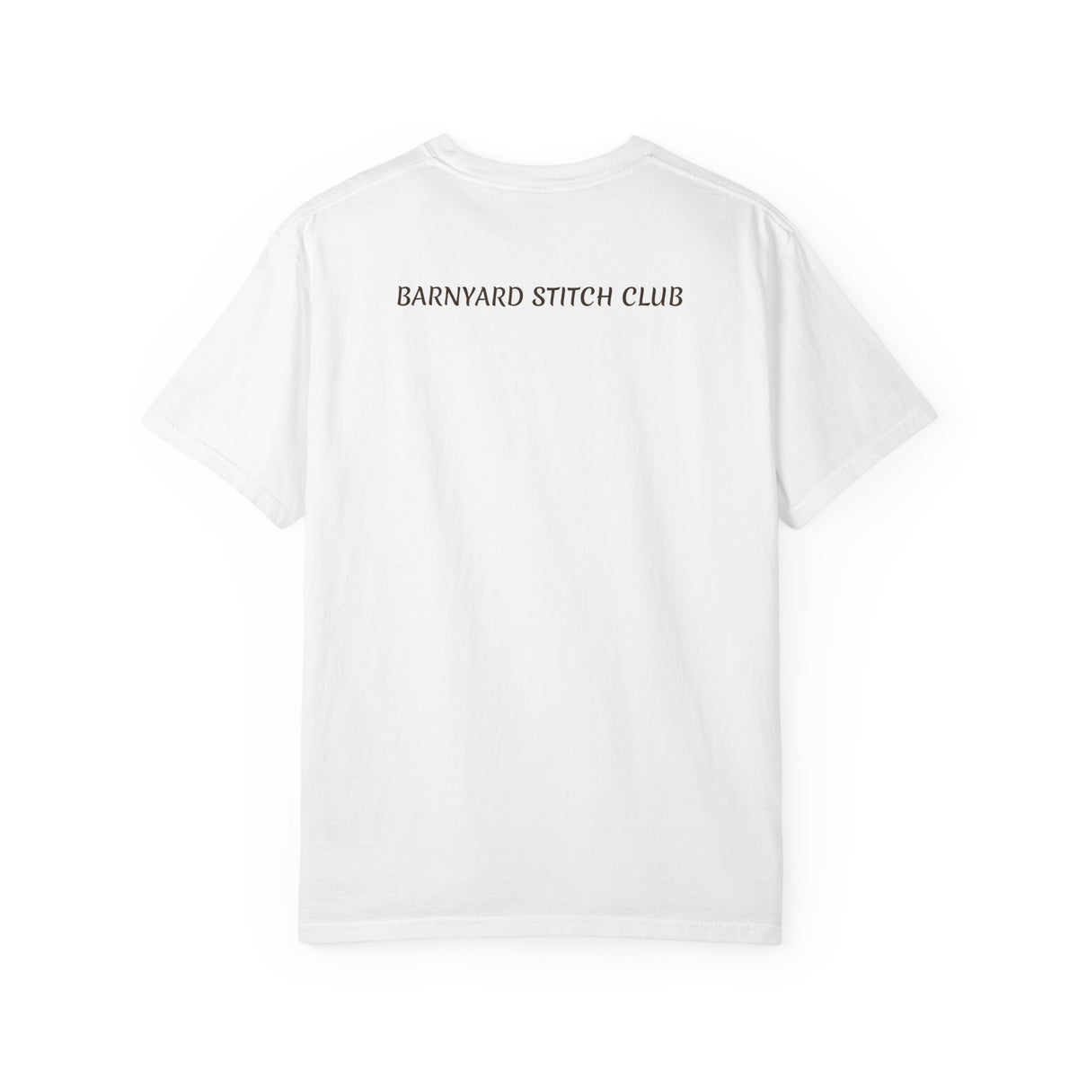 Horse, Hyland Cow, Pig Crocheting — Barnyard Stitch Club T‑Shirt