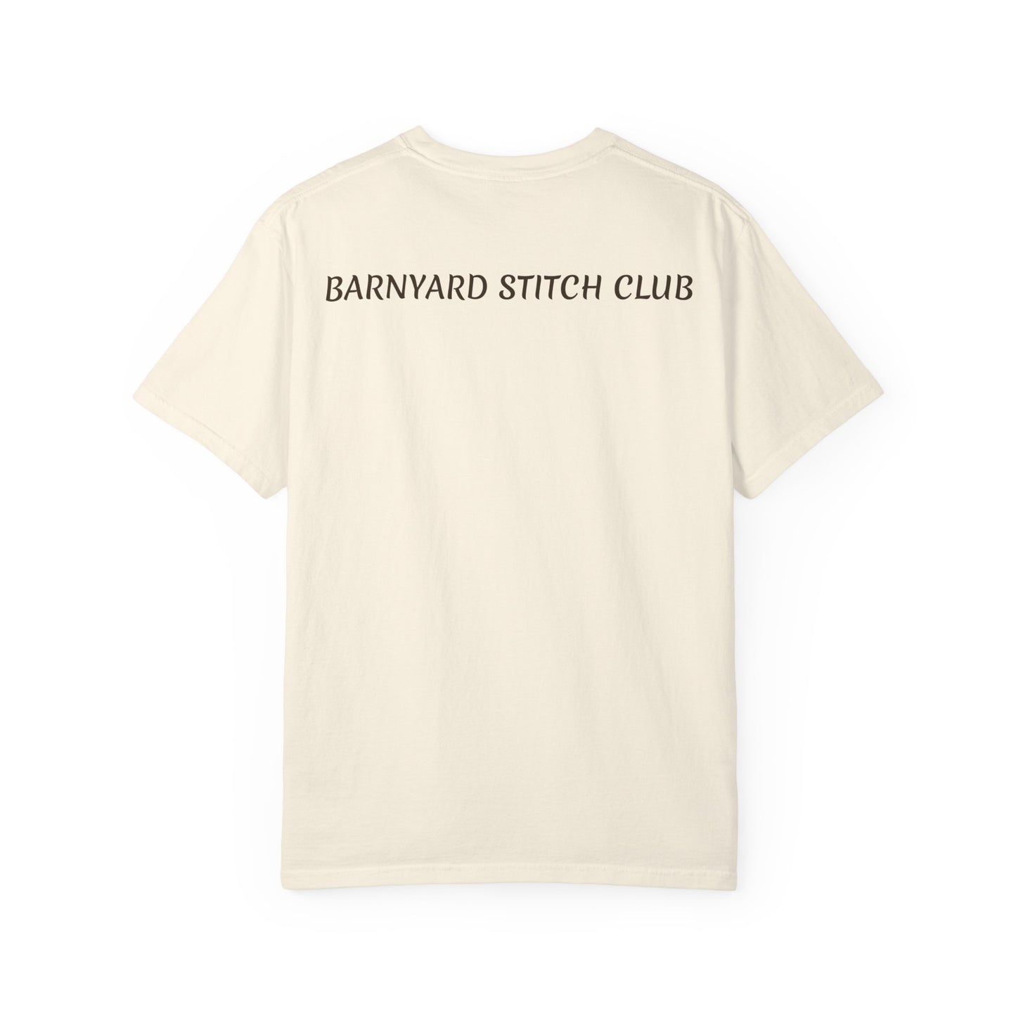 Sheep Dog, Sheep, Goat Knitting — Barnyard Stitch Club T‑Shirt