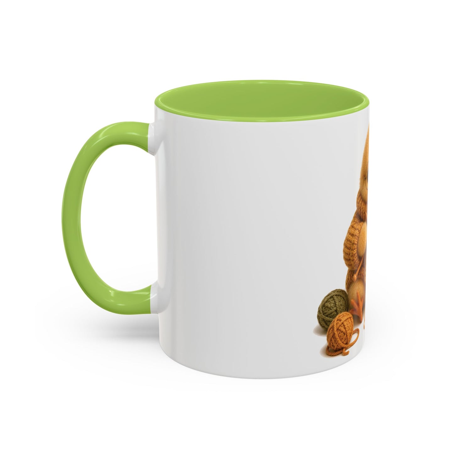 Chick Knitting Mug — Barnyard Stitch Club Mug (11/15oz)