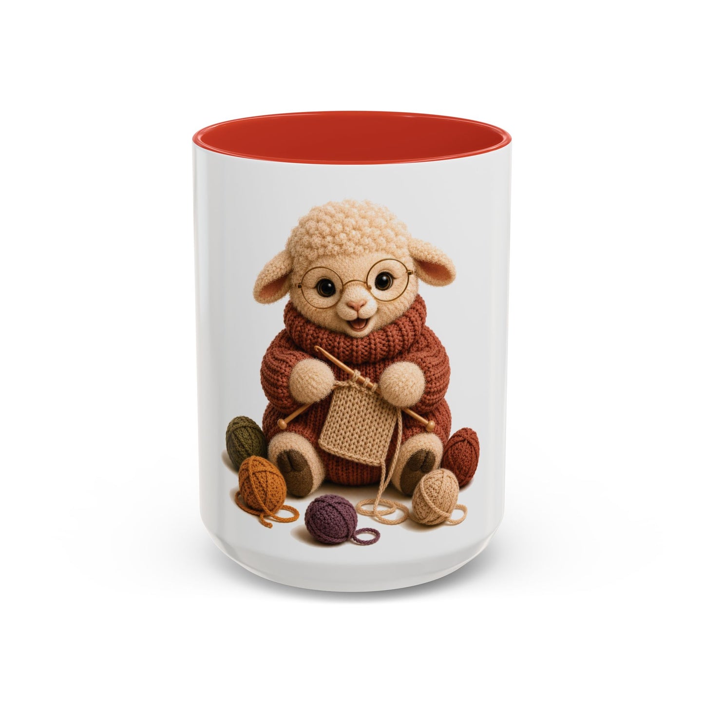Sheep Knitting Mug — Barnyard Stitch Club Mug (11/15oz)