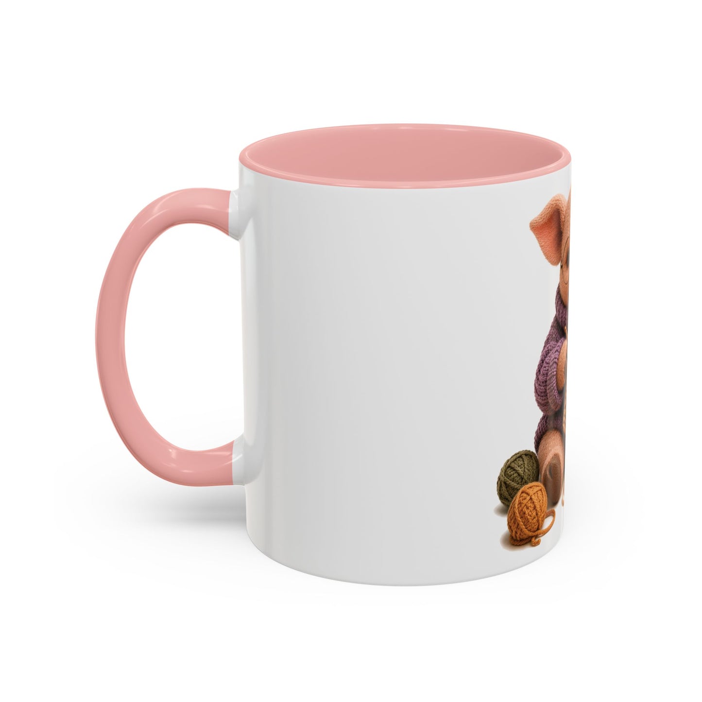Pig Crocheting Mug – Barnyard Stitch Club Mug (11/15oz)