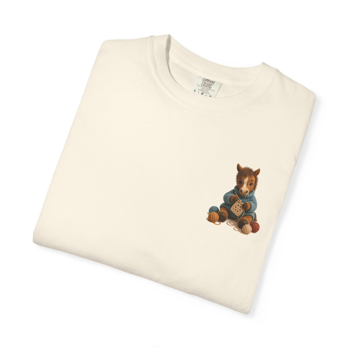 Horse Crocheting — Barnyard Stitch Club T-Shirt